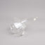 Idée Art Exclusive. Blown Oblique Glass Vase. Large Size