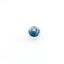 Idée Art Exclusive. Blue Crystal Figurine Rounded Shape. Small Size
