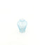Idée Art Exclusive. Crystal Vase Engraved with Fish Detailing. Small Size