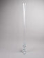 Idée Art Exclusive. Elongated Crystal Vase. Medium Size