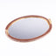 Mike + Ally. Oval Vanity Tray with Mirror