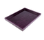 Mike + Ally. Caviar Serving Tray with Pearls in Purple