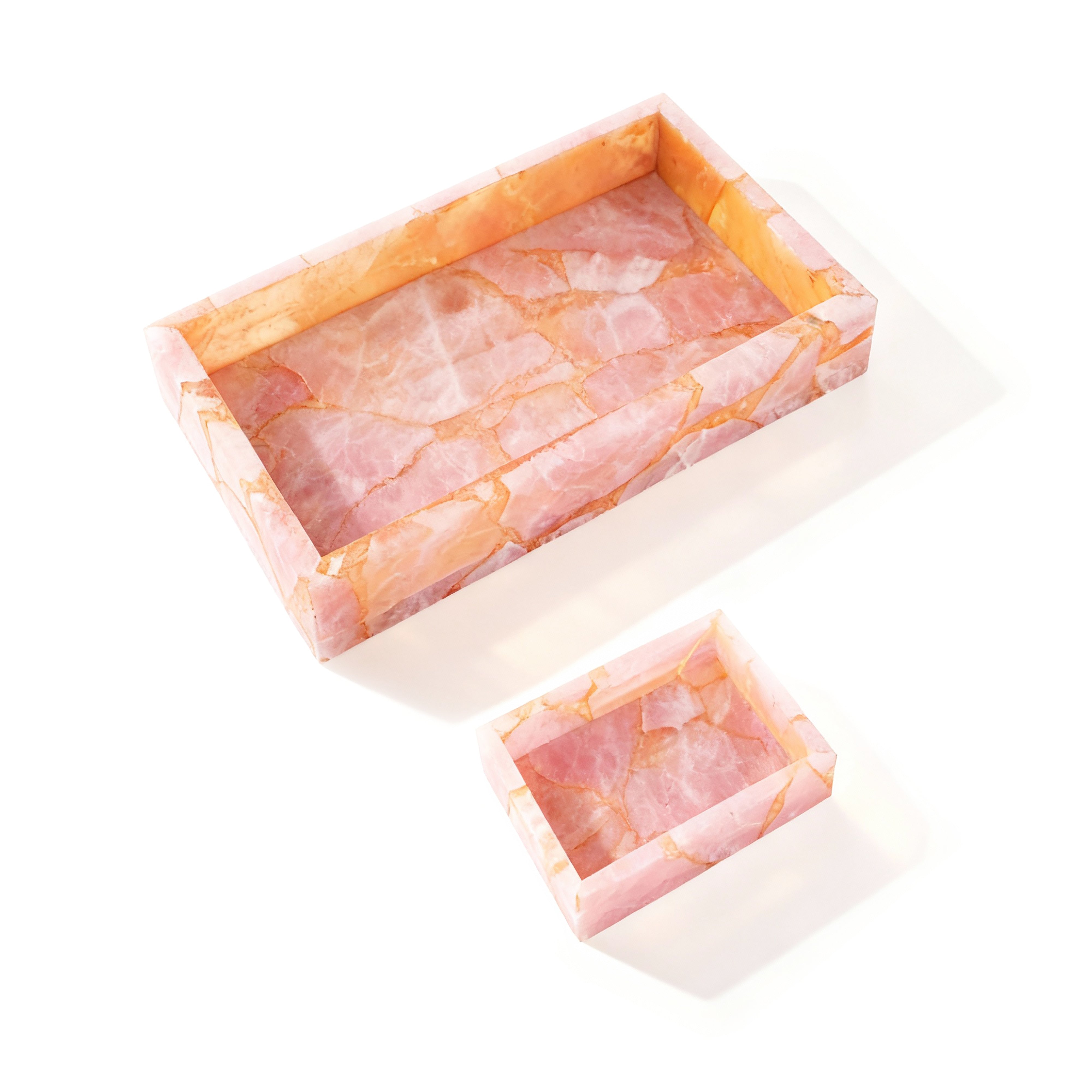 Mike + Ally. Marble Bathroom Accessories .