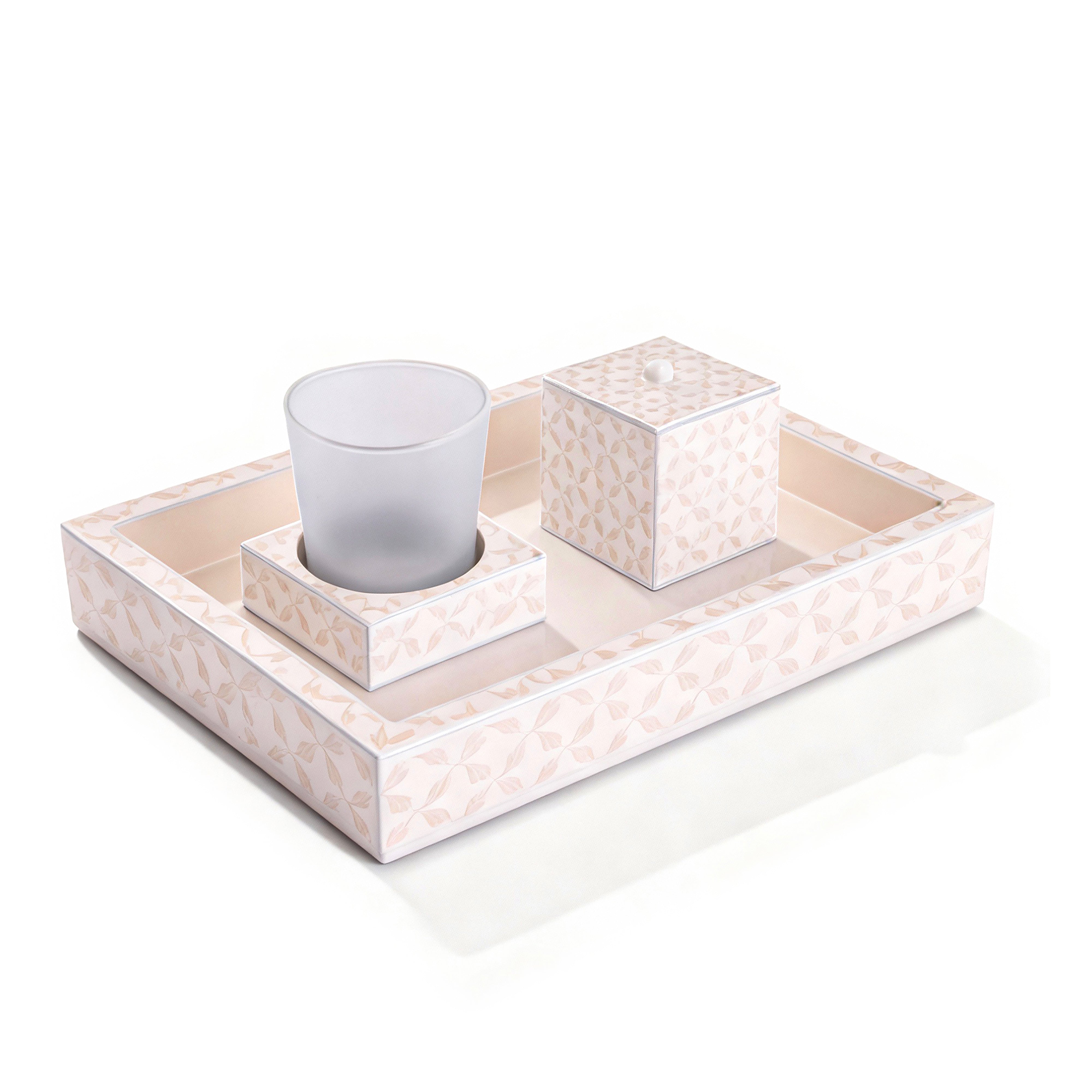 Mike + Ally. Bathroom Accessories Set.