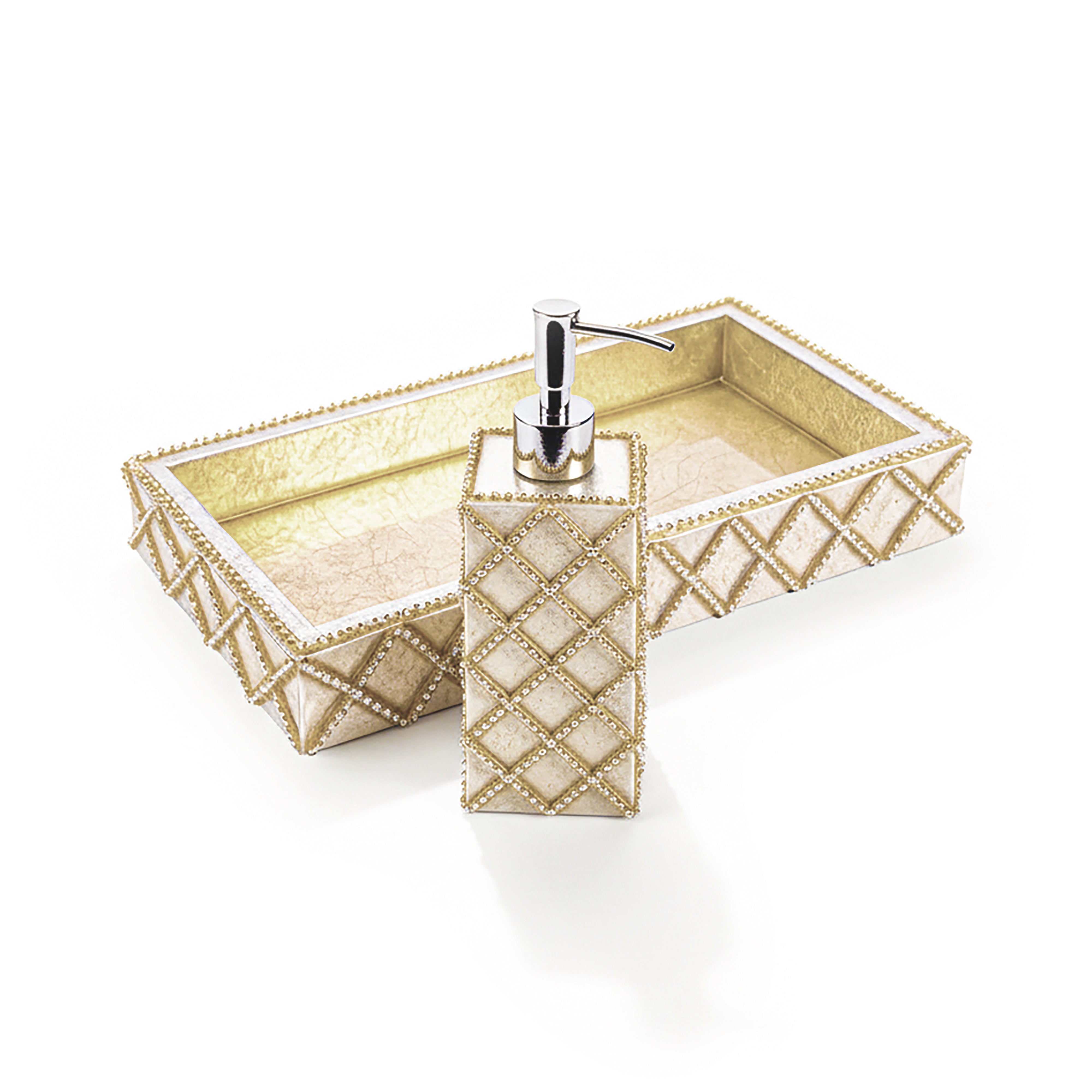 Mike + Ally. Bathroom Accessories Set.