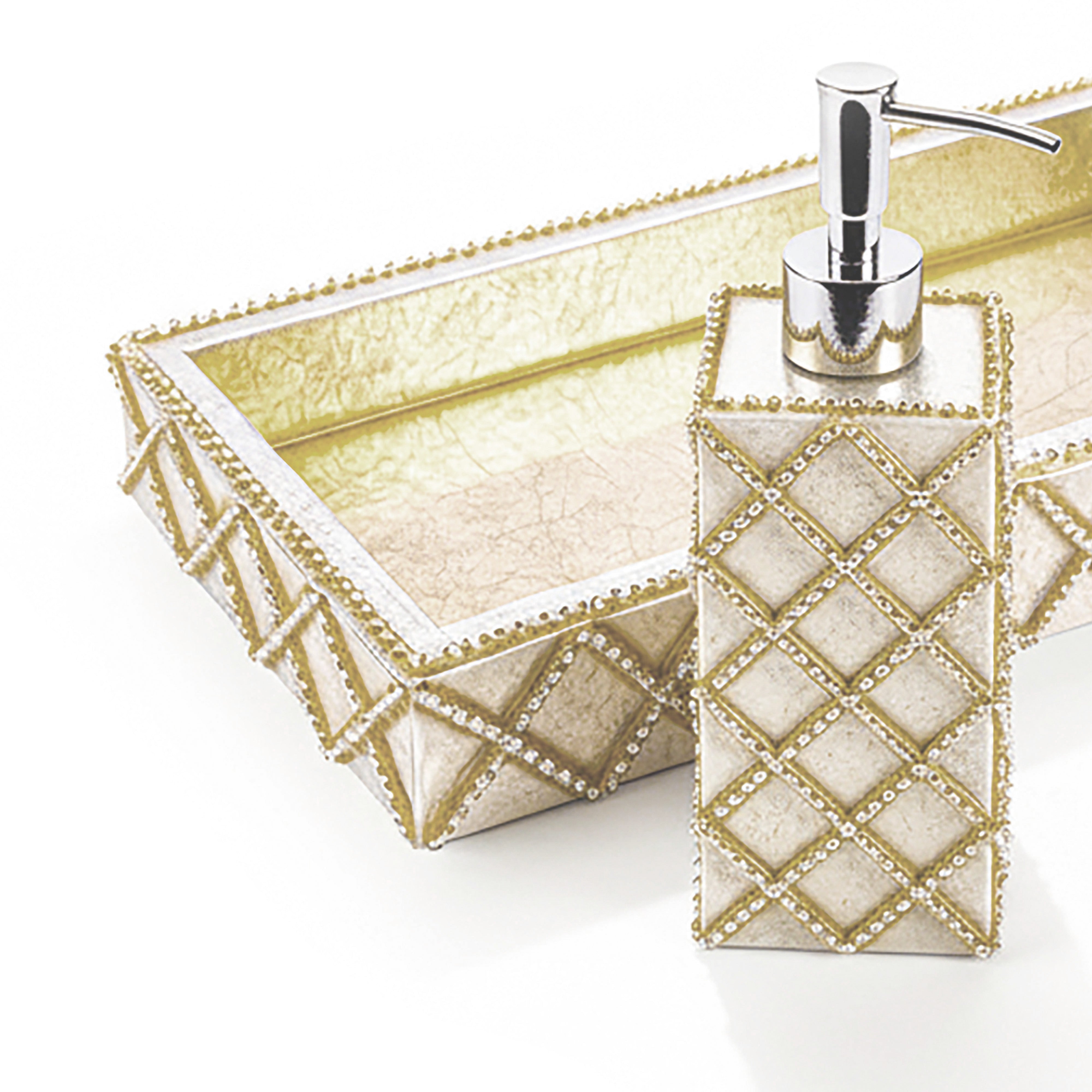 Mike + Ally. Bathroom Accessories Set.