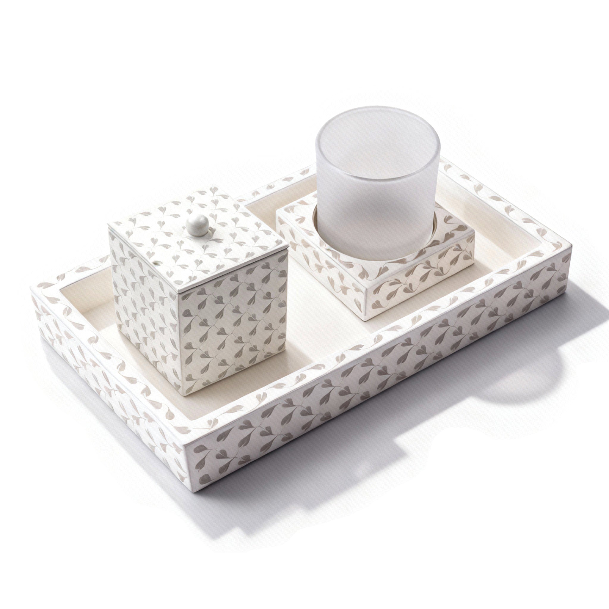 Mike + Ally. Bathroom Accessories Set.