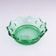 Mario Cioni. Green Crystal Decorative Plate. Medium Size