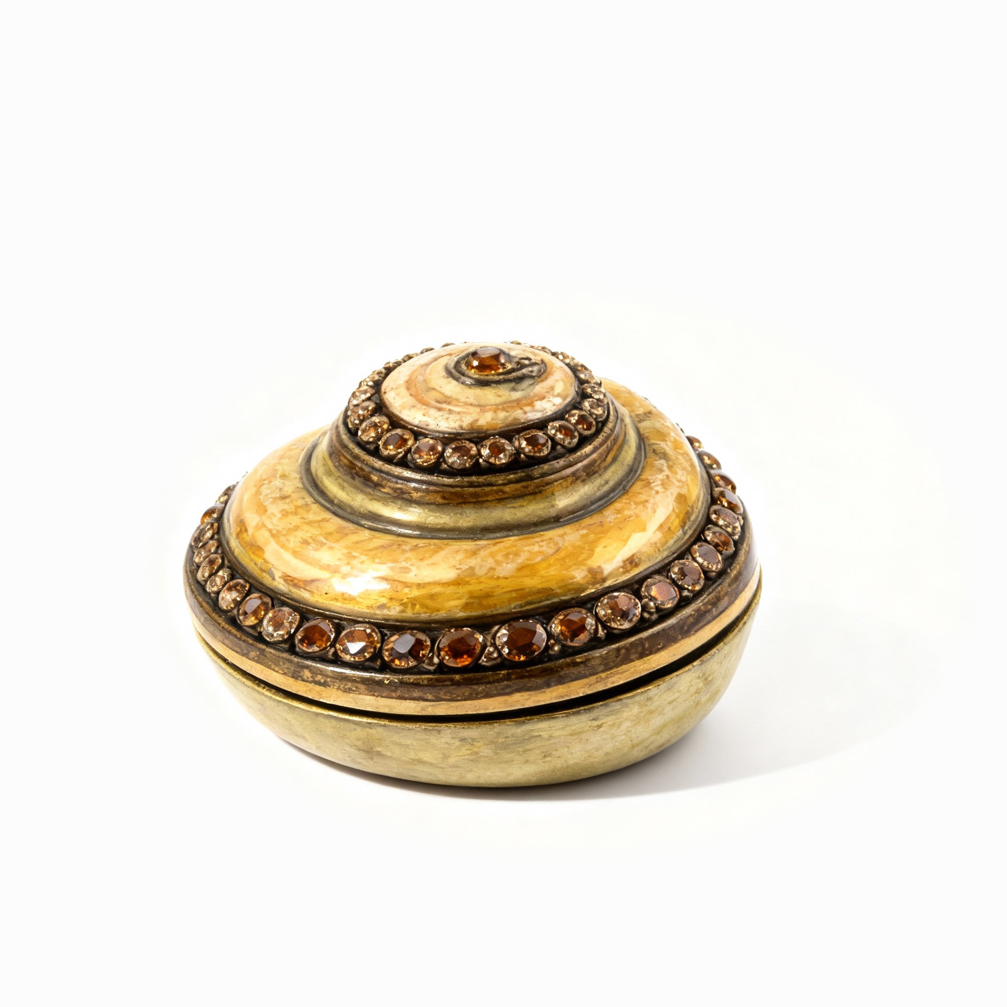 Jay Strongwater. Seashell Souvenir Box. Small Size