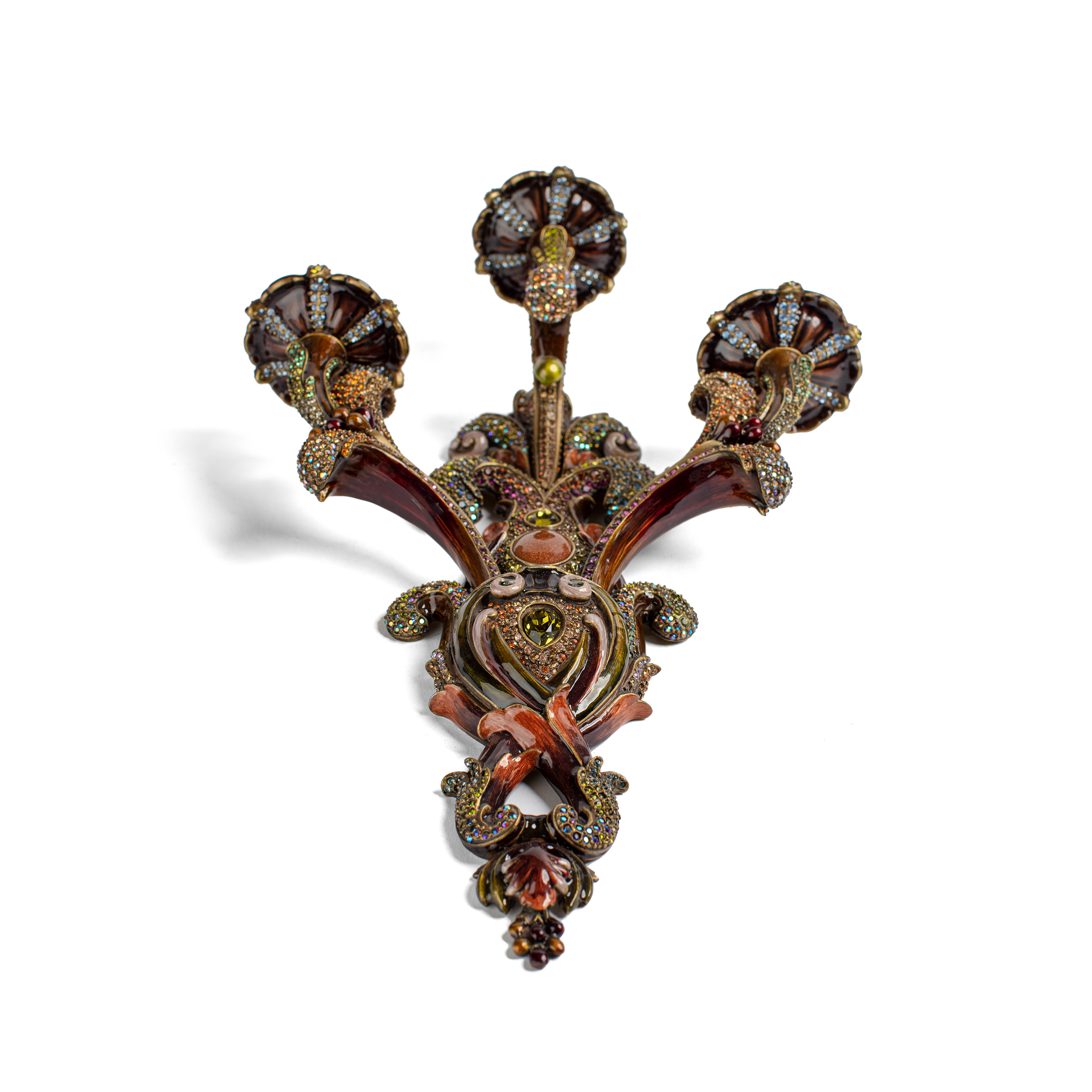 Jay Strongwater. Jewelled Candlestick (Limited Edition)