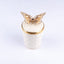 Jay Strongwater. Gilded Butterfly Scented Candle Studded with Swarovski