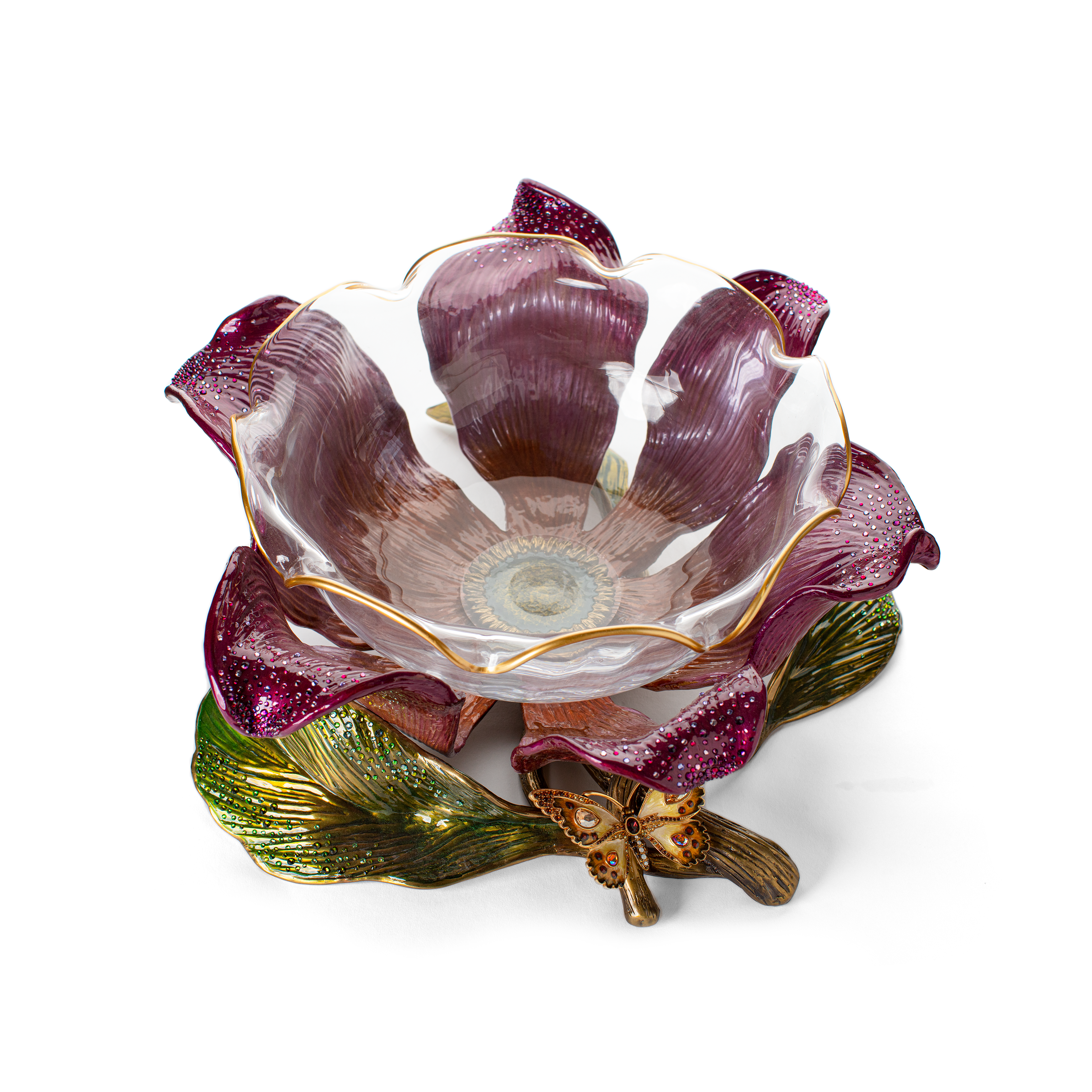 Jay Strongwater. Flower Bowl