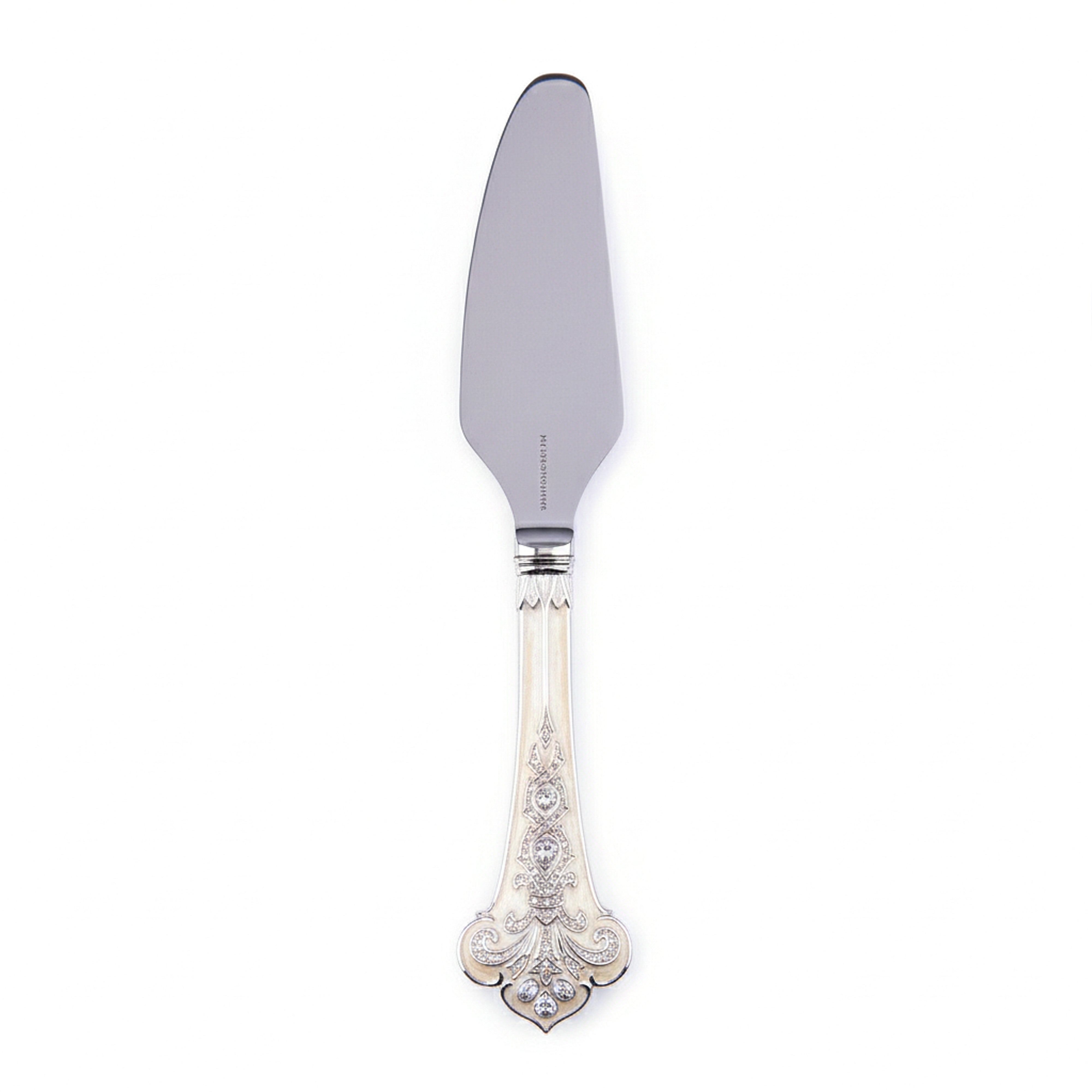 Jay Strongwater. Cake Knife Studded with Swarovski