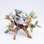 Jay Strongwater. Anderson Blue Jay on Branch Figurine Studded with Swarovski