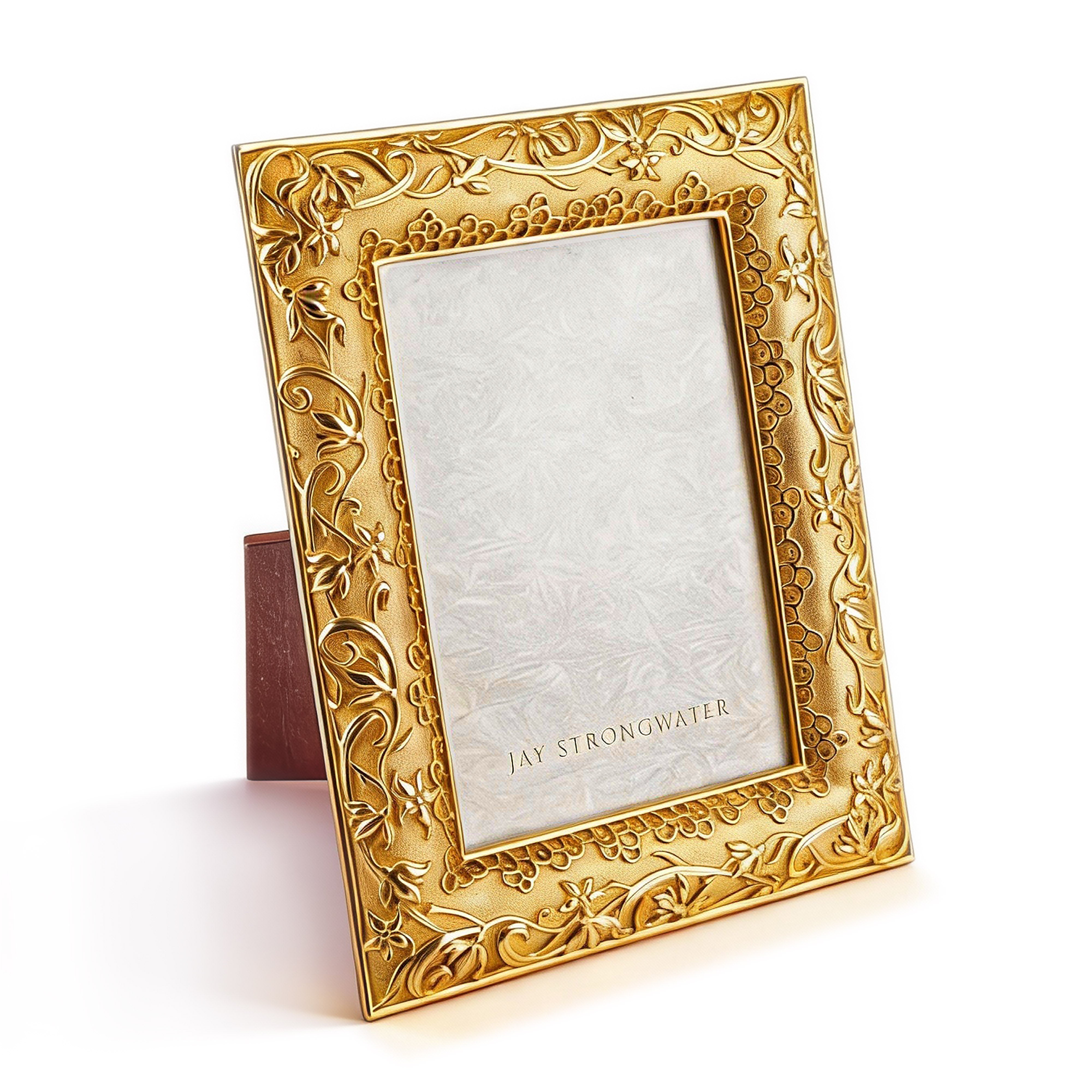 Jay Strongwater. Viola Flower Picture Frame.