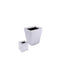 Jay Strongwater. Farah Butterfly & Floral set of Wastebasket & Tissue Box Studded with Swarovski