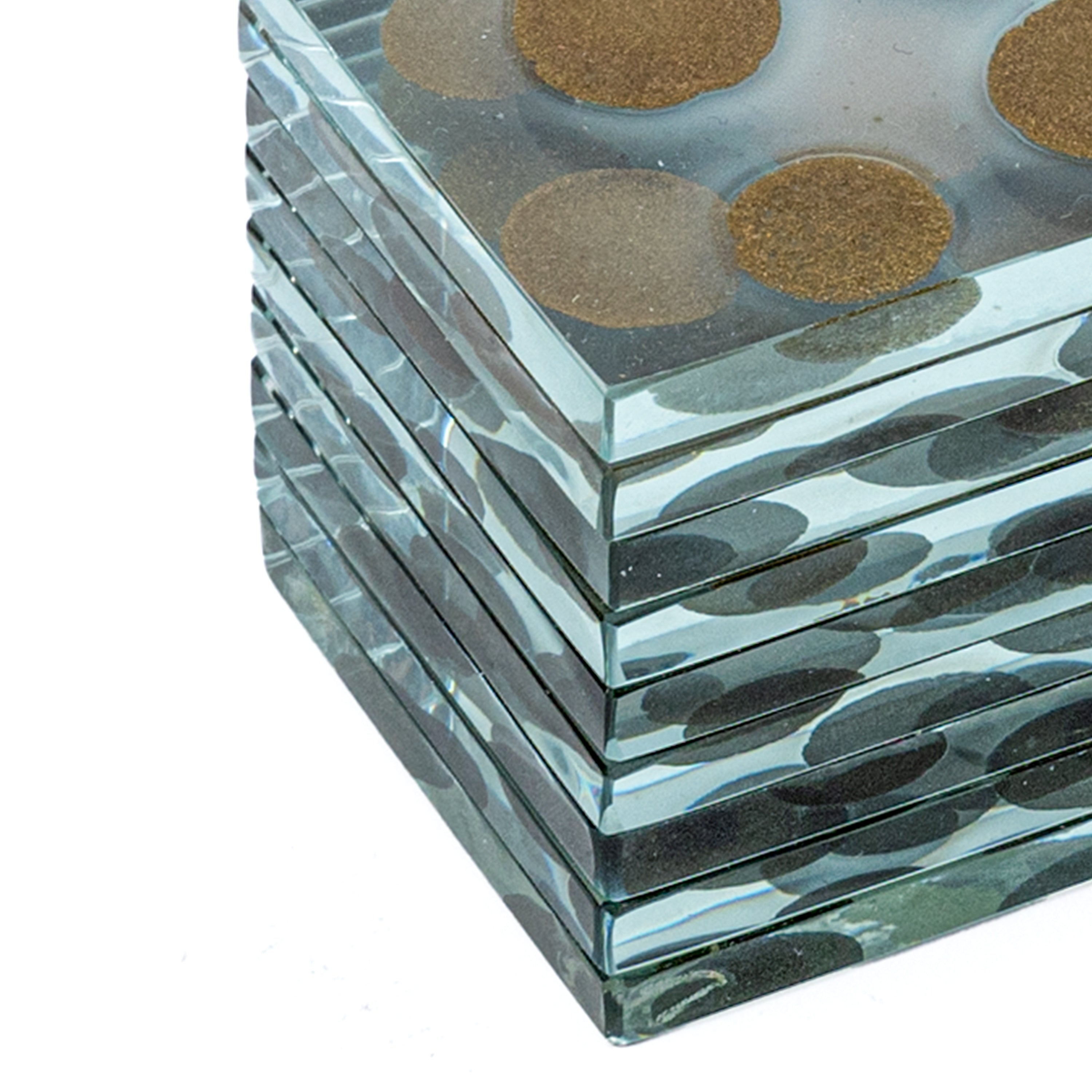 Mary Kay Simoni. Gold Paperweight. Small Size