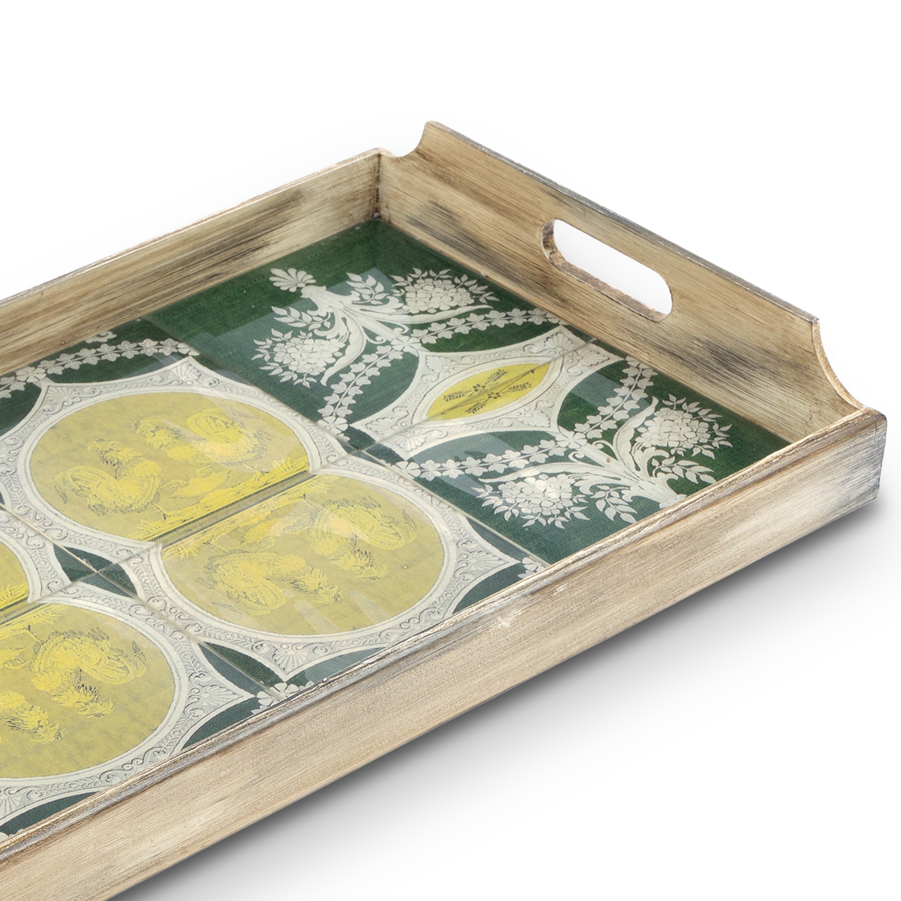 Pulvermacher Designs. Handmade Blue Divan Glass Tray