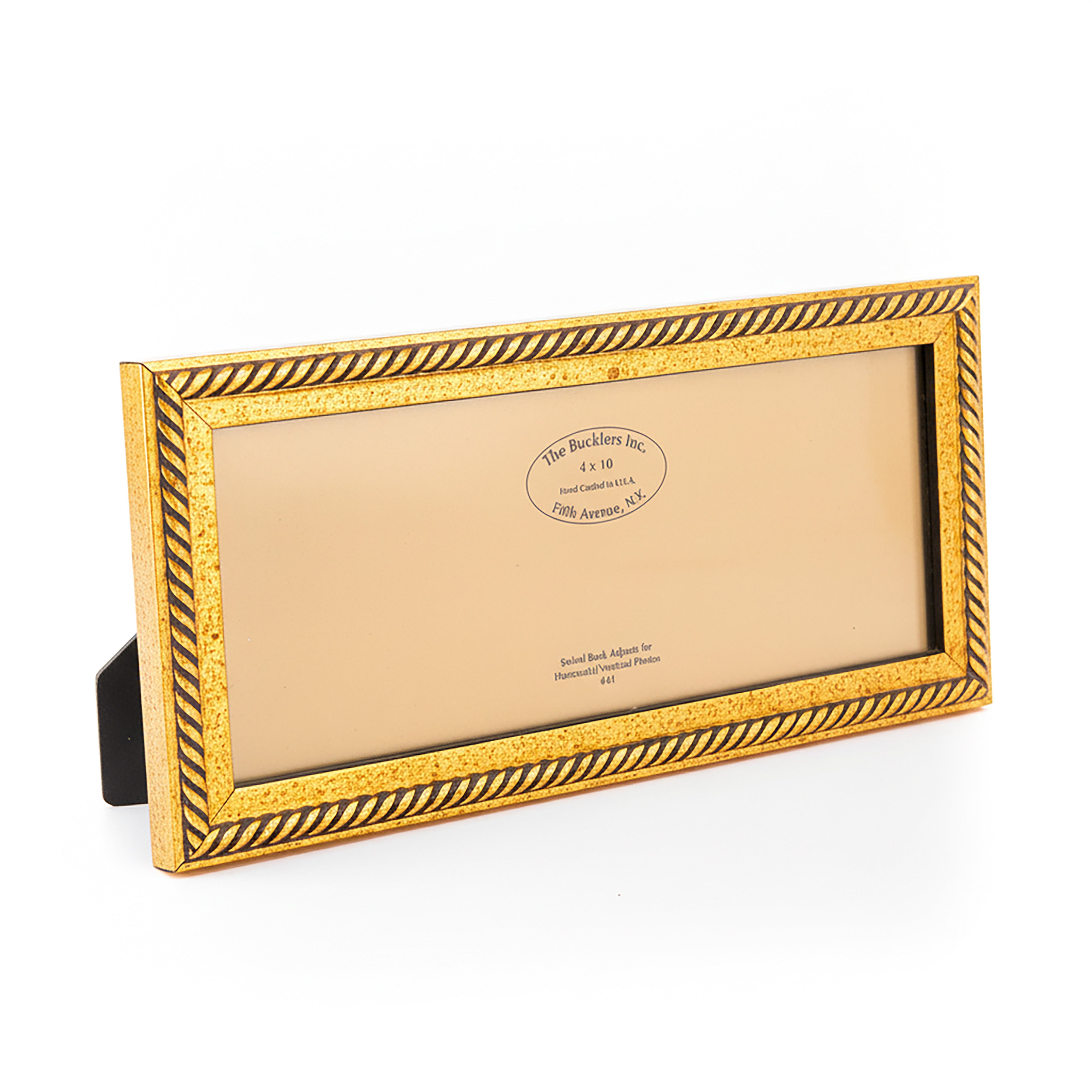 The Bucklers Fifth Avenue. Gold Picture Frame. Medium Size