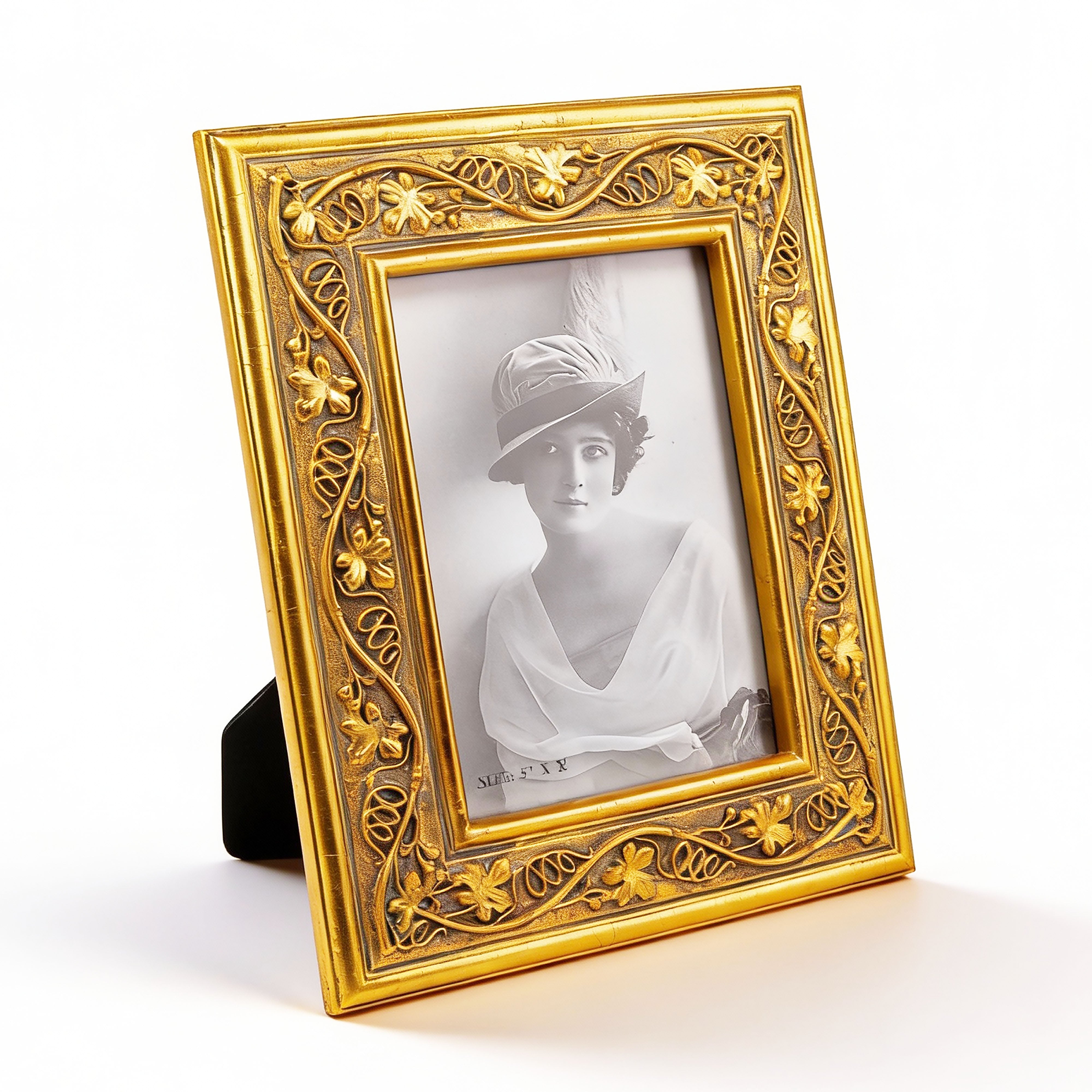 The Bucklers Fifth Avenue. Vintage Gold Picture Frame. Large Size