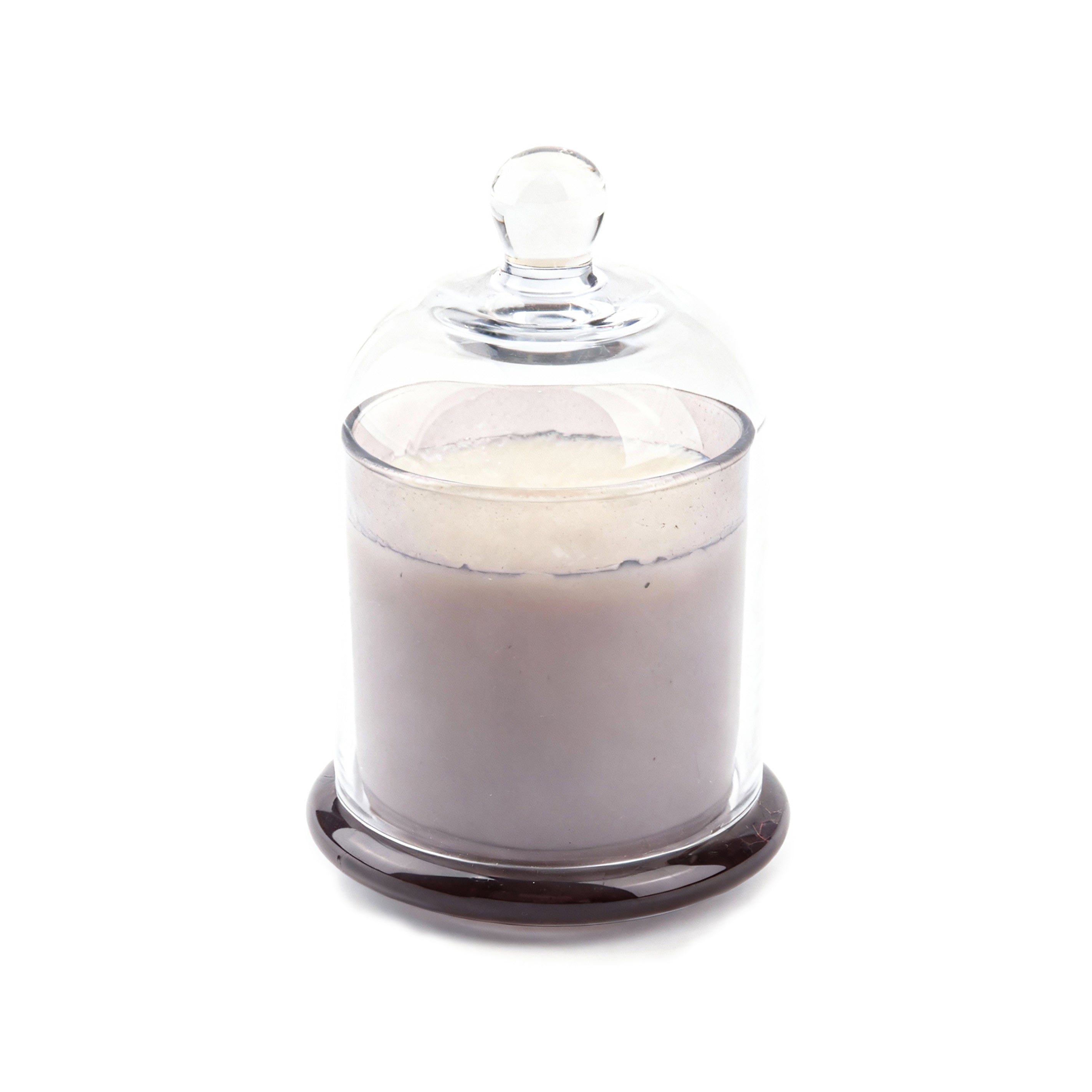 Zodax. Grey Candle Jar with Lid. Small Size