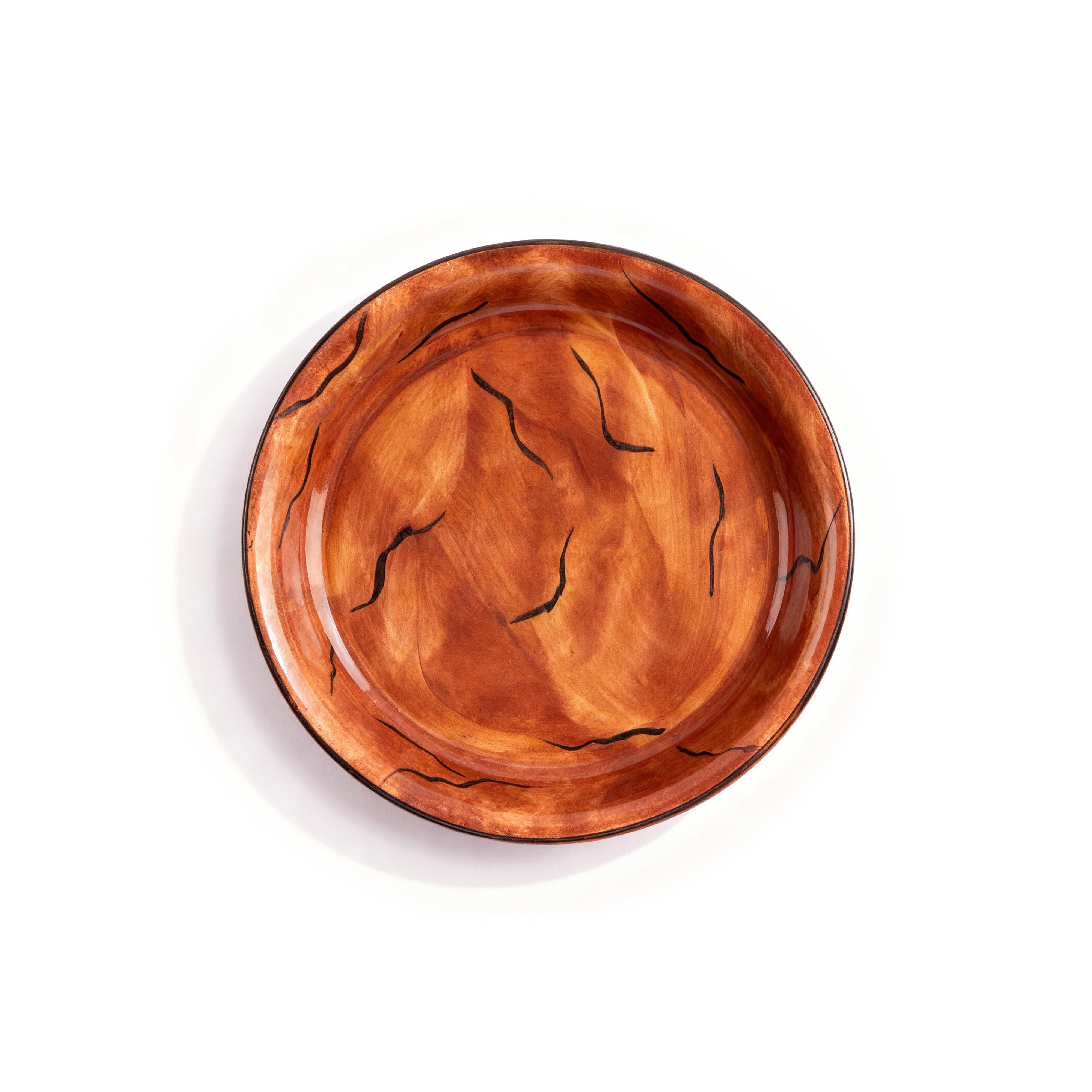 Labrazel. Brown Porcelain Soap Dish.