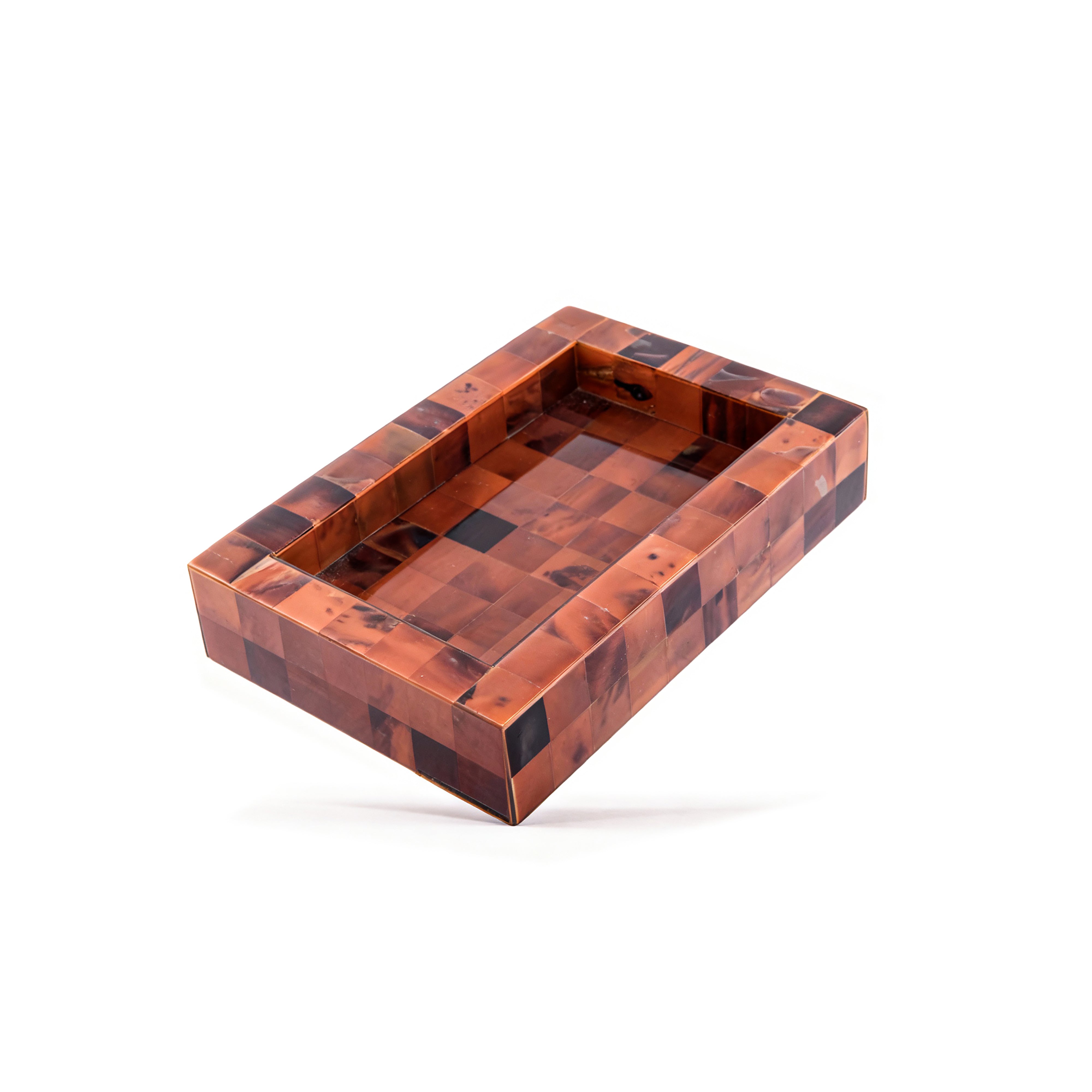 Labrazel. Brown Marble Soap Dish.