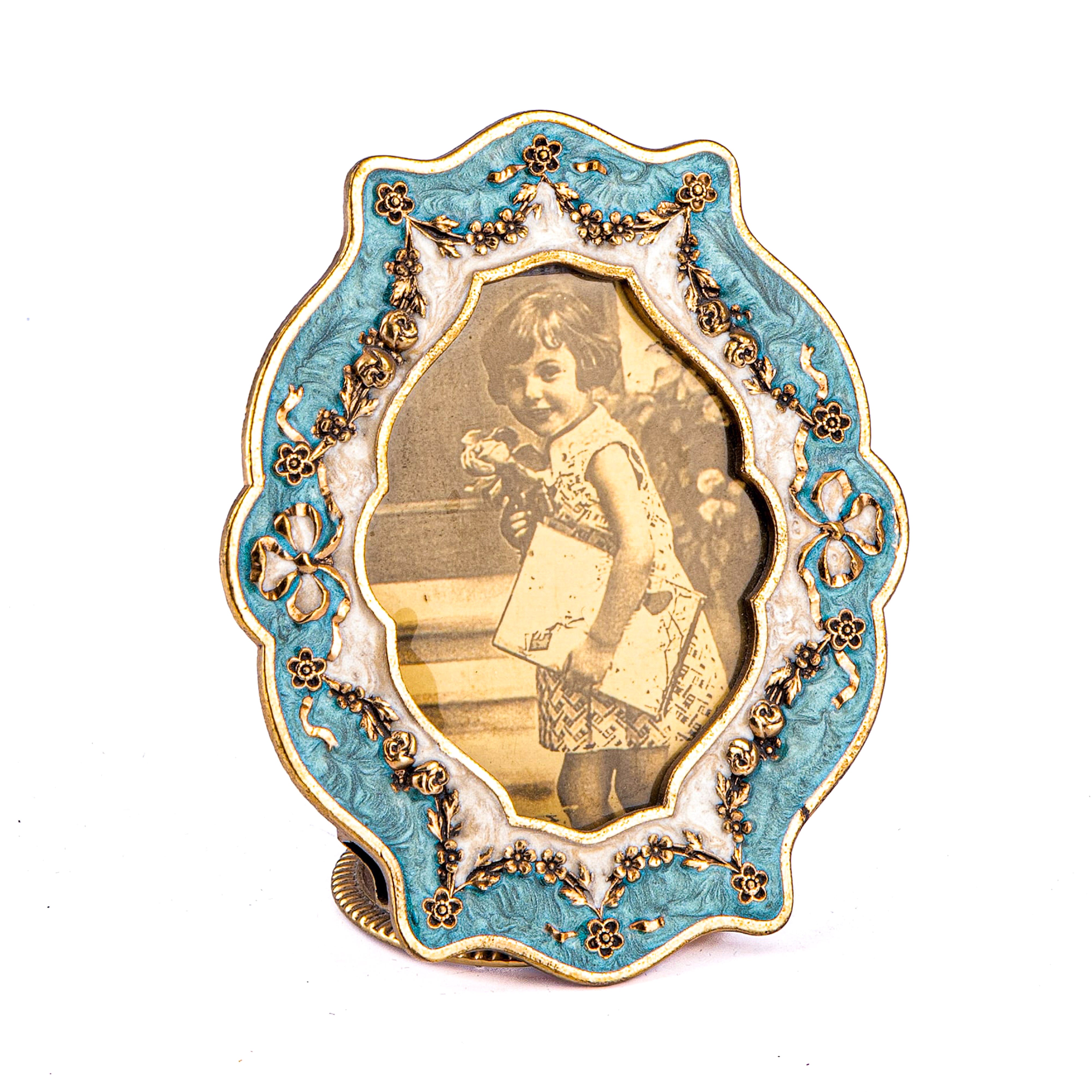 La Vie Parisienne. Blue Picture Frame. Small Size