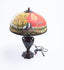 Meyda Tiffany. Vintage Painted Dome Table Lamp. Large Size