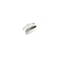 Topázio. Oval Shaped Silver Pill Case. Small Size