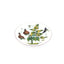 Mottahedeh. Vintage Porcelain Decorative Plate with Exotic Plant Illustration. Large Size