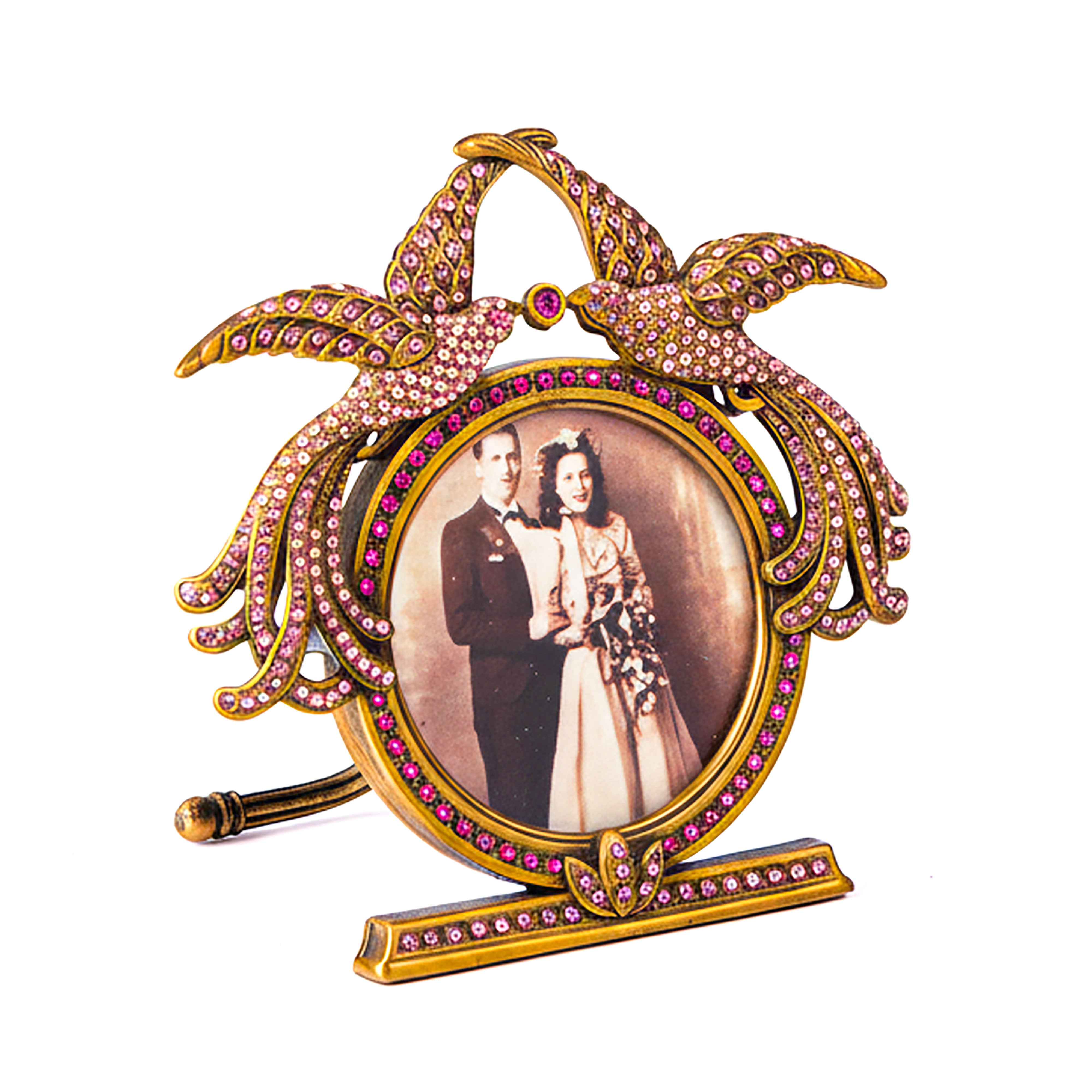 Edgar Berebi. Vivienne Mini Gilded Picture Frame