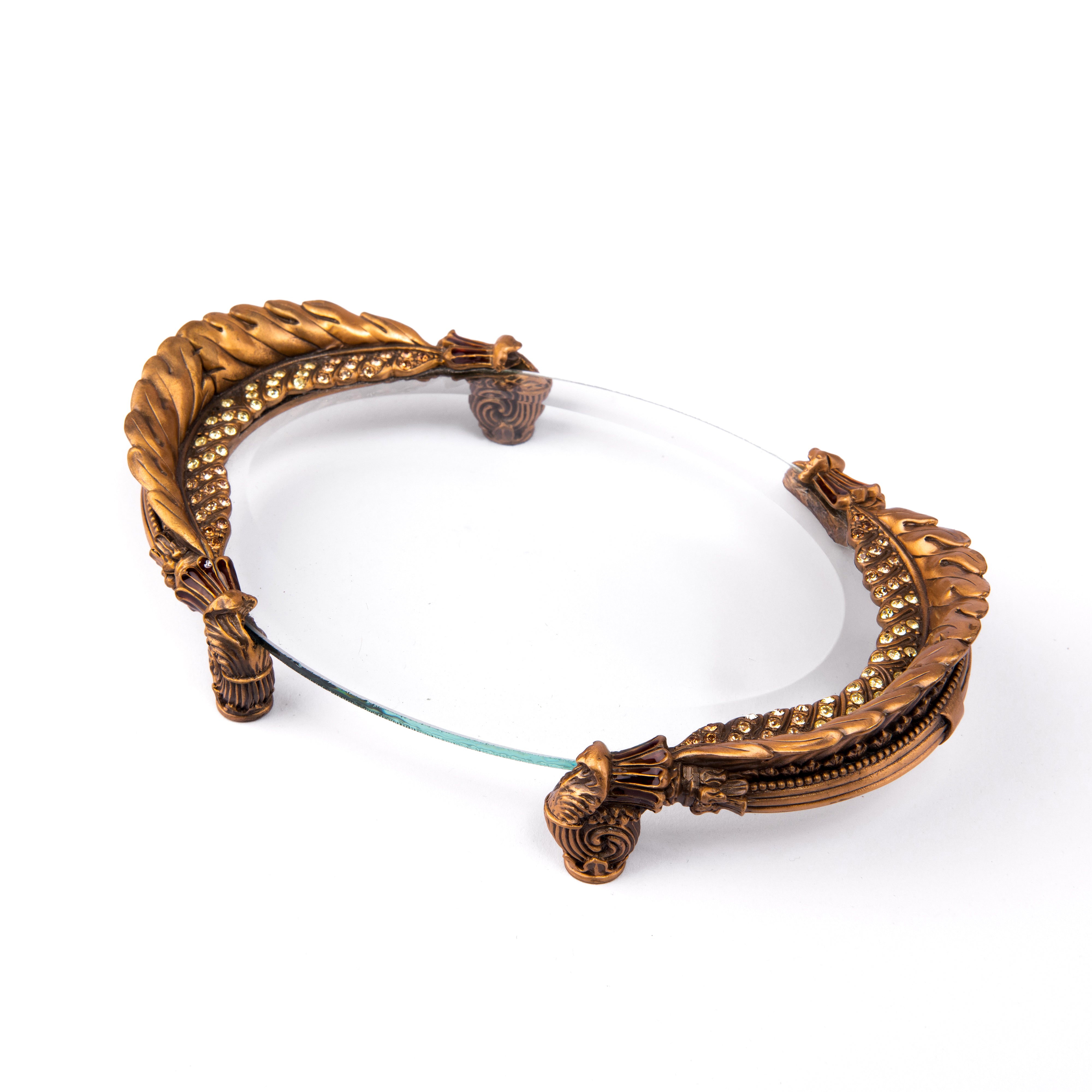 Edgar Berebi. Maxine Vanity Tray Studded with Swarovski