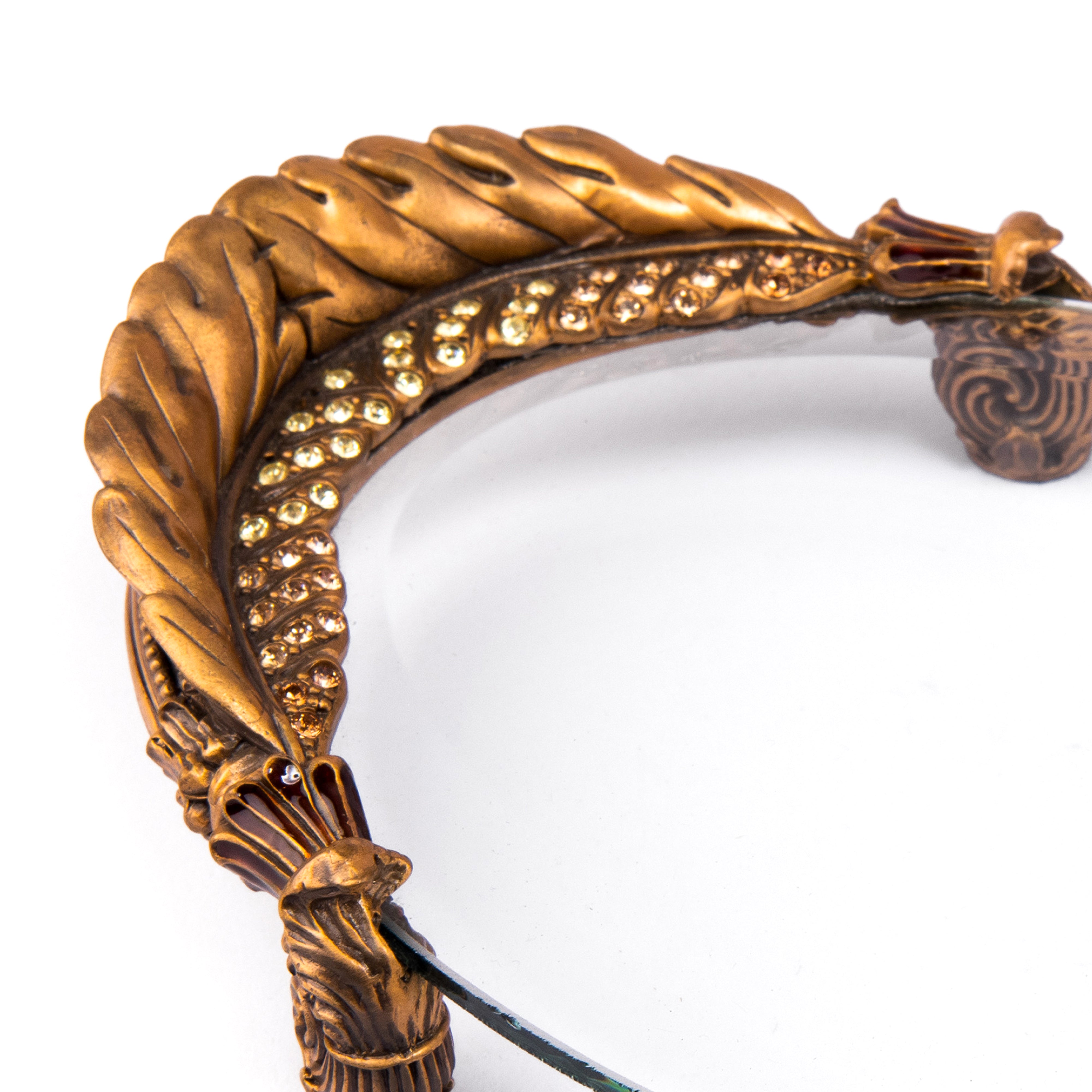 Edgar Berebi. Maxine Vanity Tray Studded with Swarovski