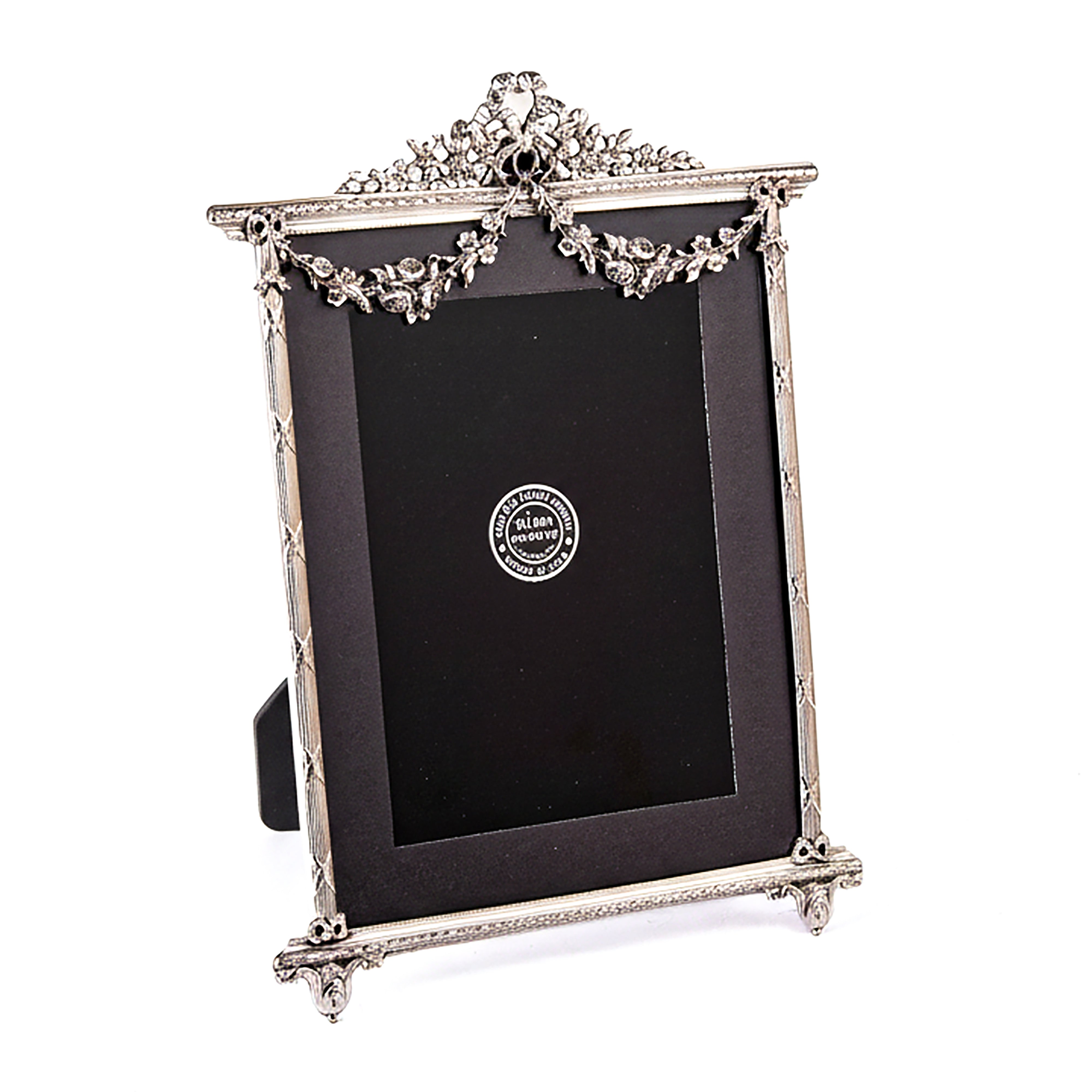 Elias Artmetal. Floral Swag Picture Frame. Large Size