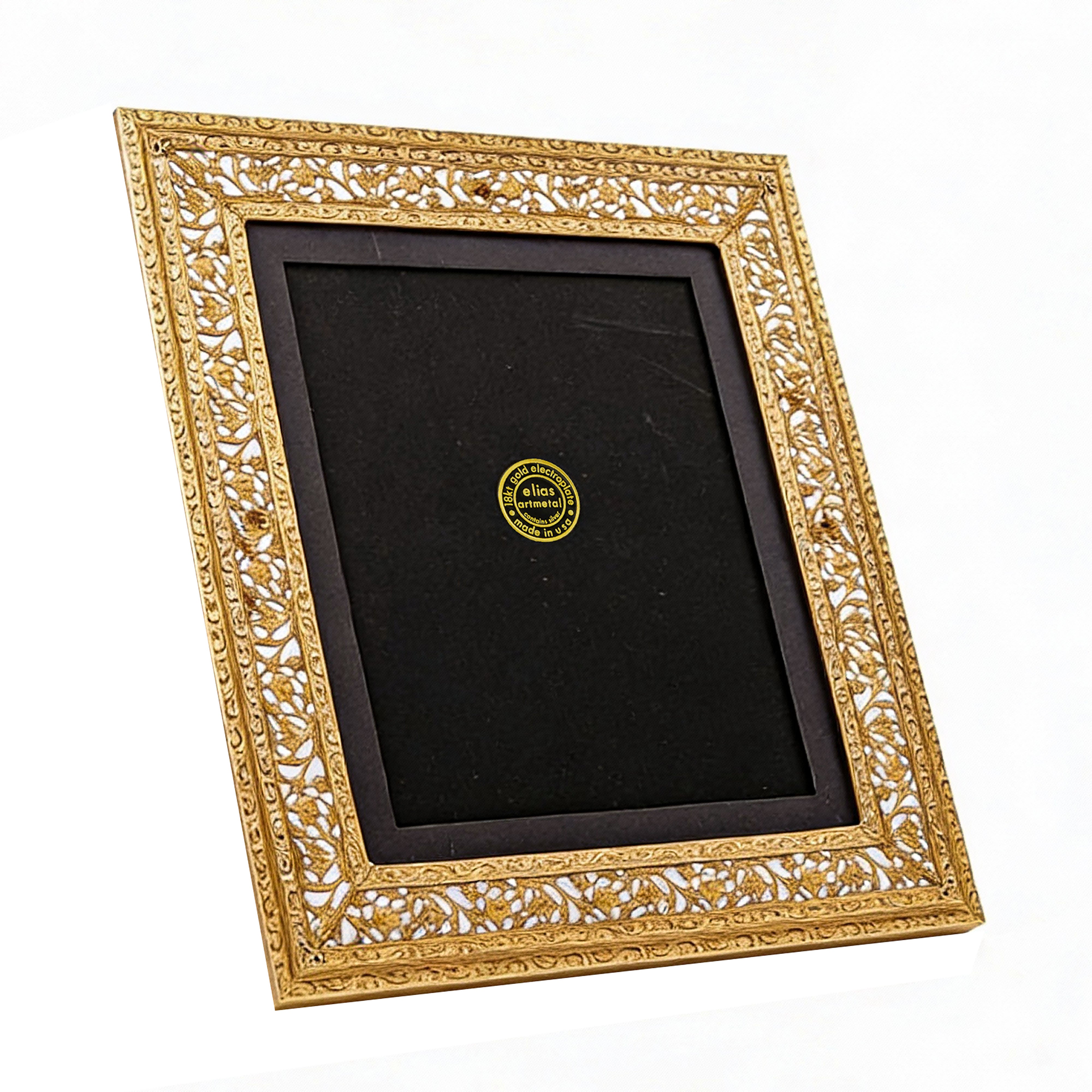Elias Artmetal. Gilded Floral Picture Frame. Large Size