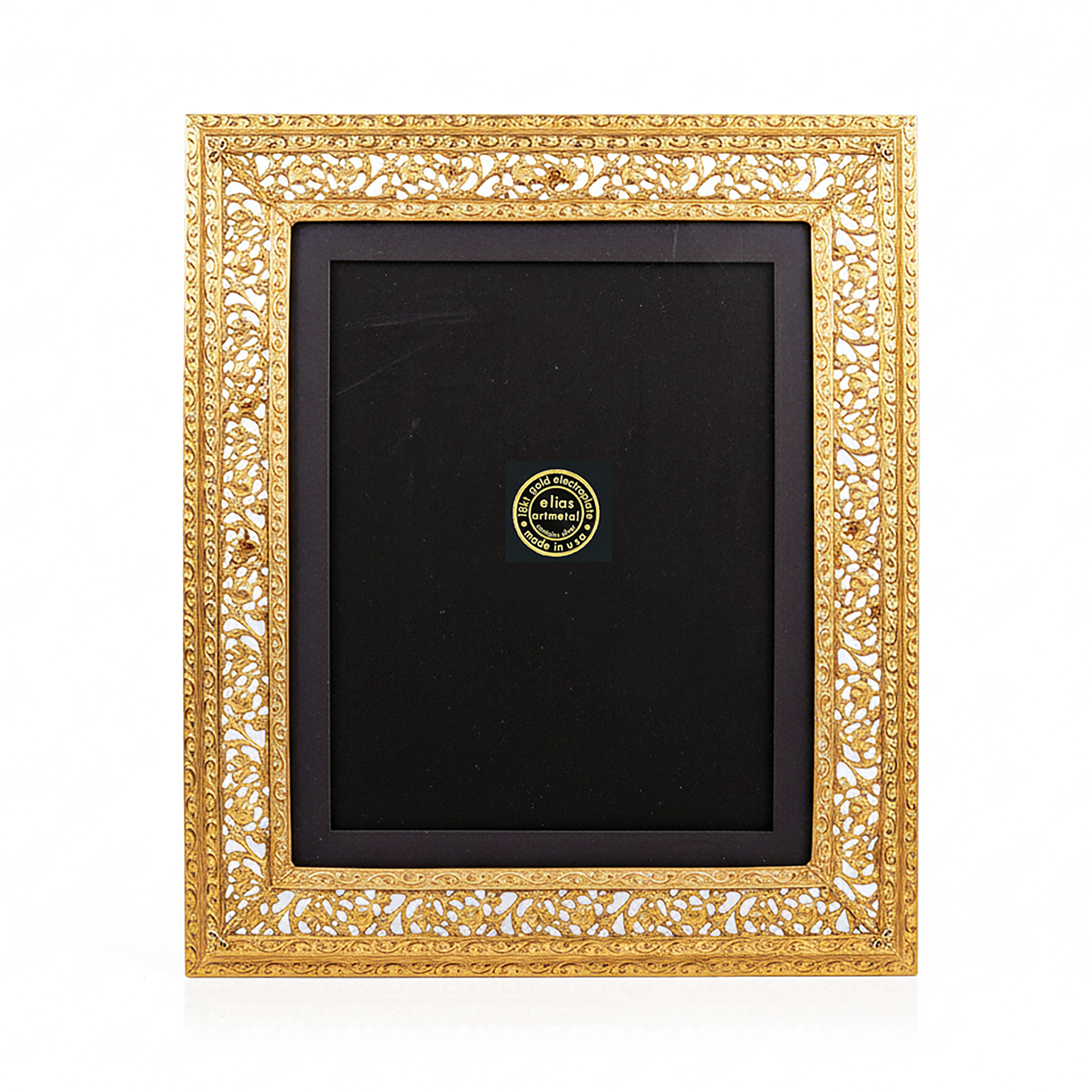 Elias Artmetal. Gilded Floral Picture Frame. Large Size