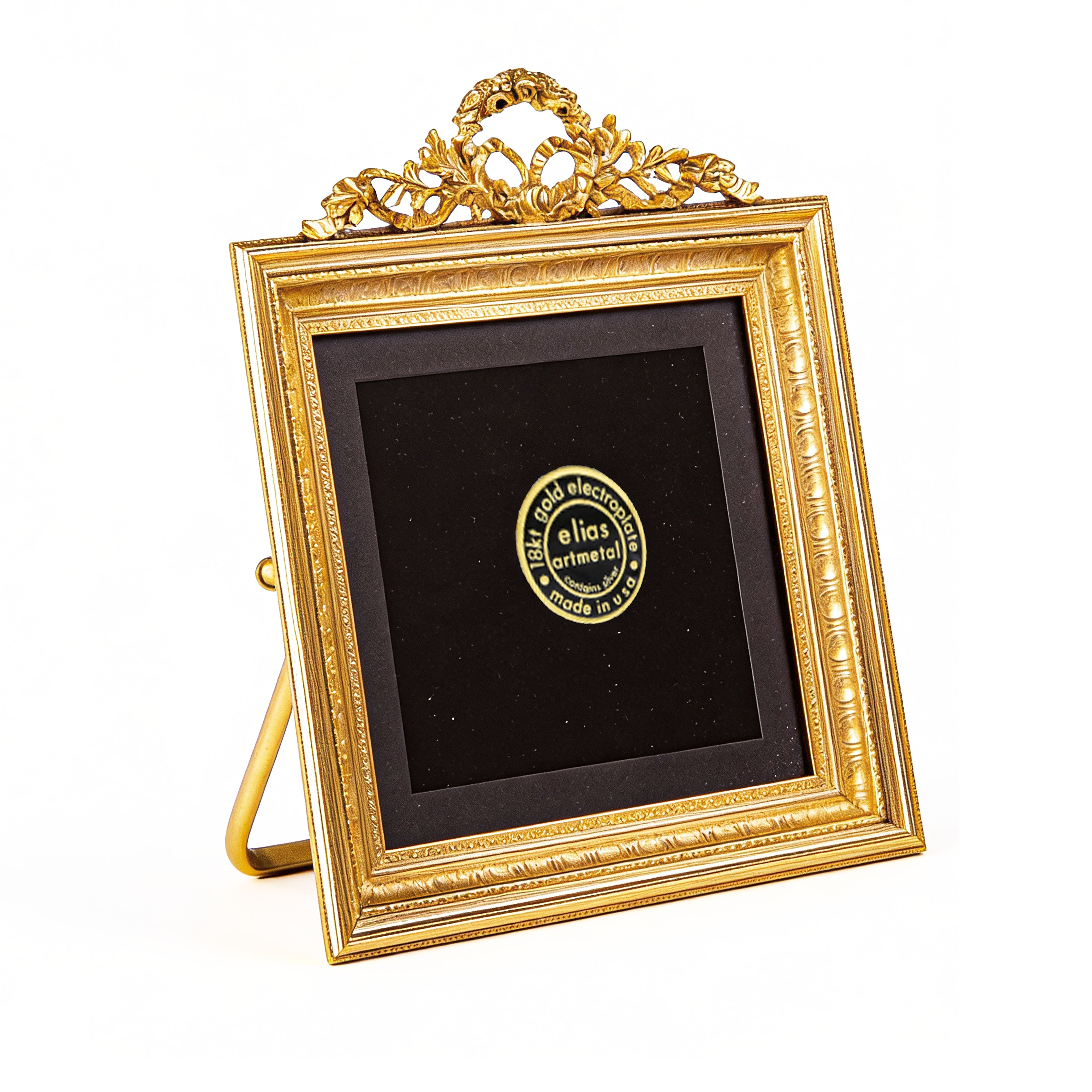 Elias Artmetal. Gilded Square Picture Frame. Medium Size