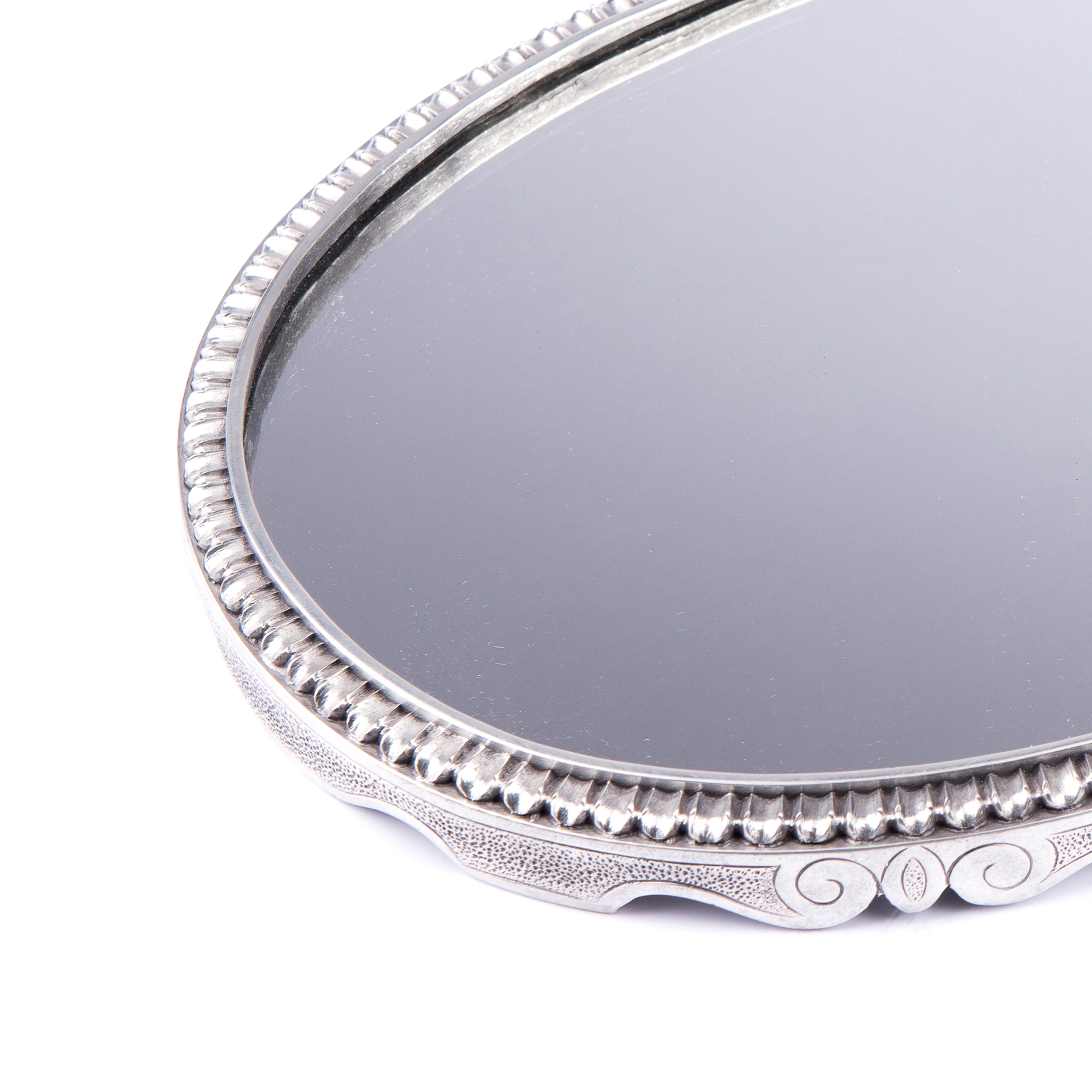 Elias Artmetal. Neoclassical Mirror Tray