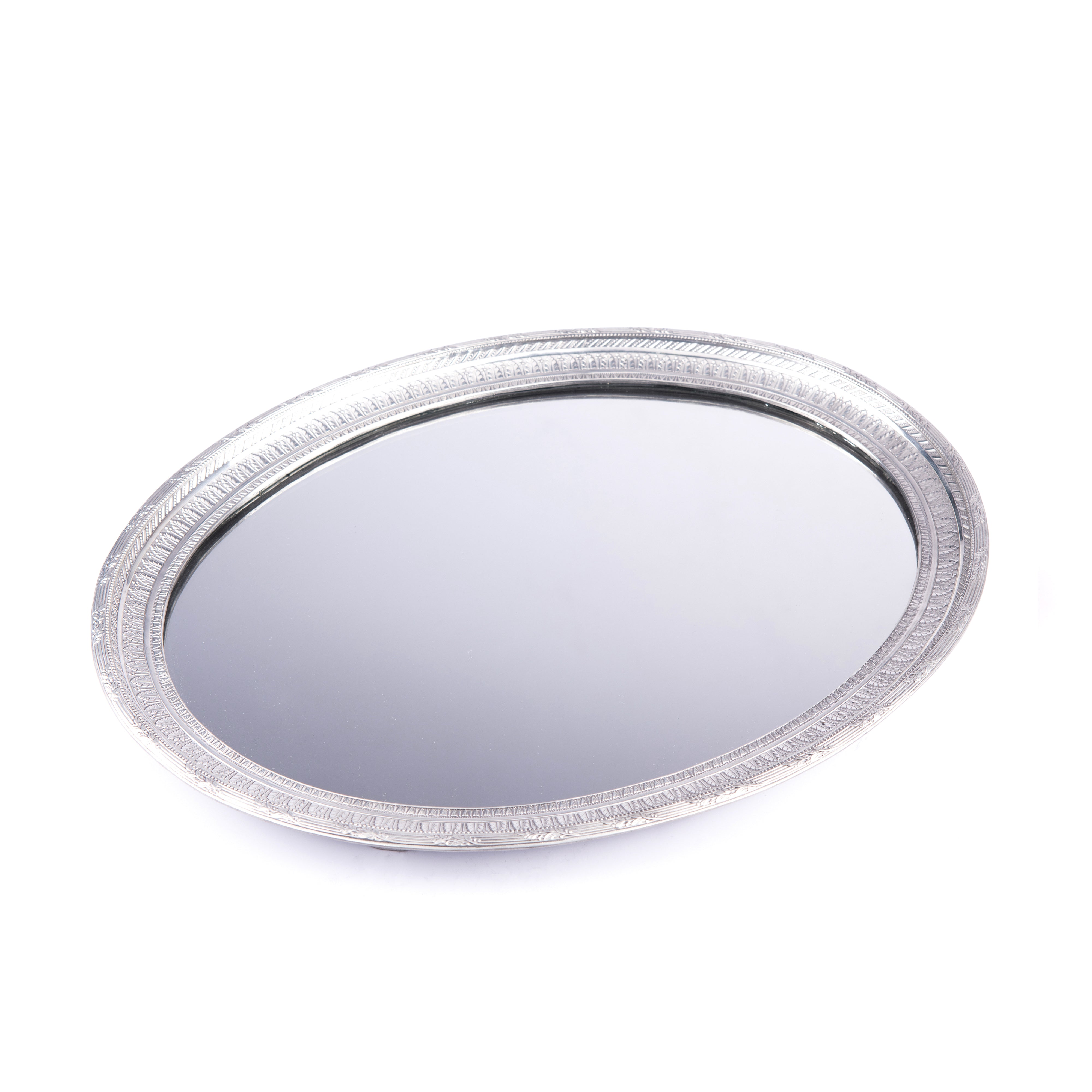 Elias Artmetal. Handmade Oval Decorative Tray