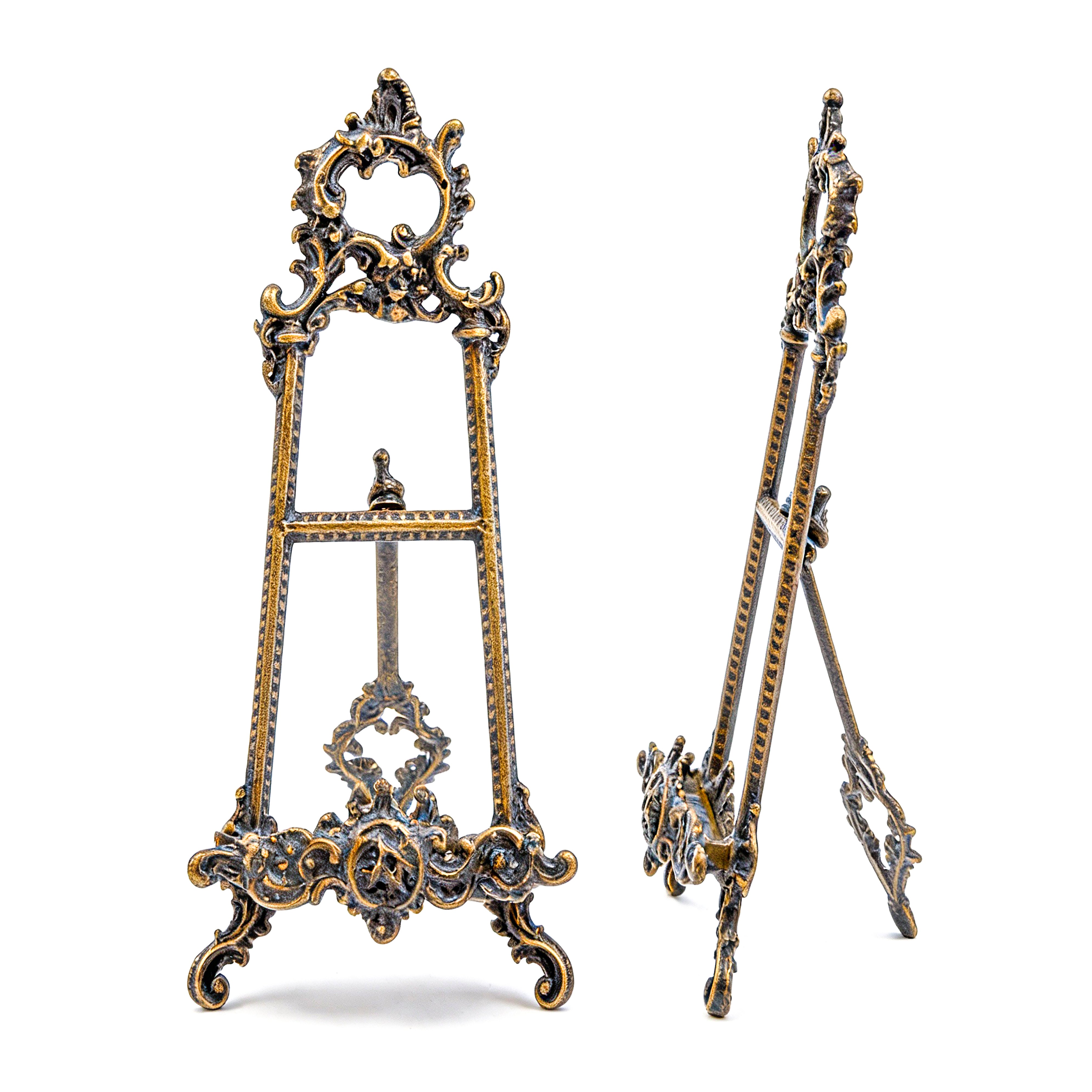 Vroubel. Antique Bronze Easel. Medium Size