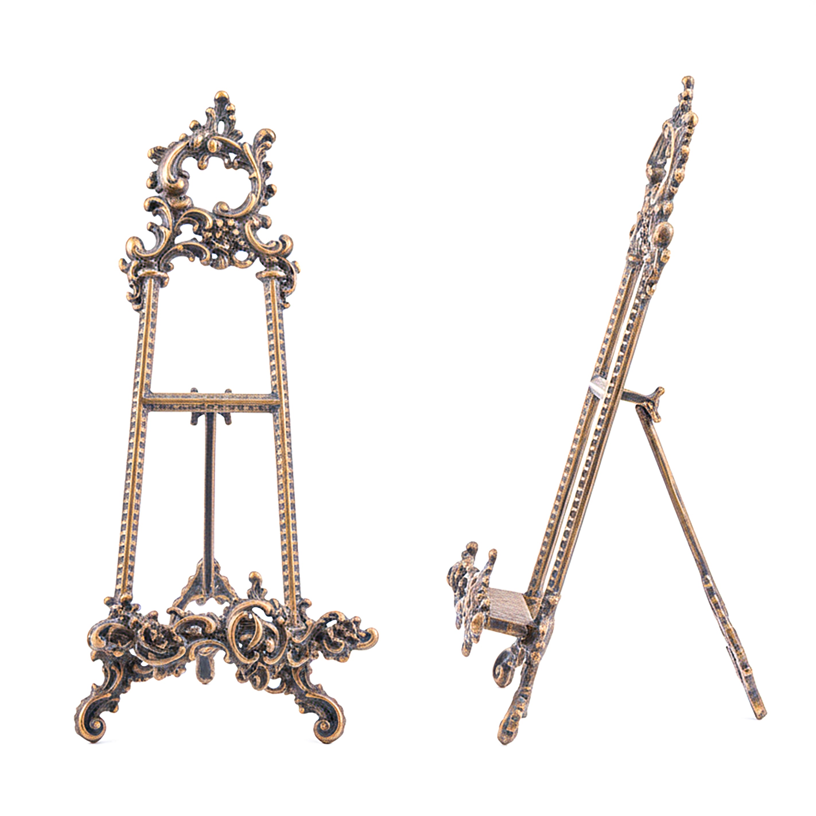 Vroubel. Antique Bronze Easel. Medium Size