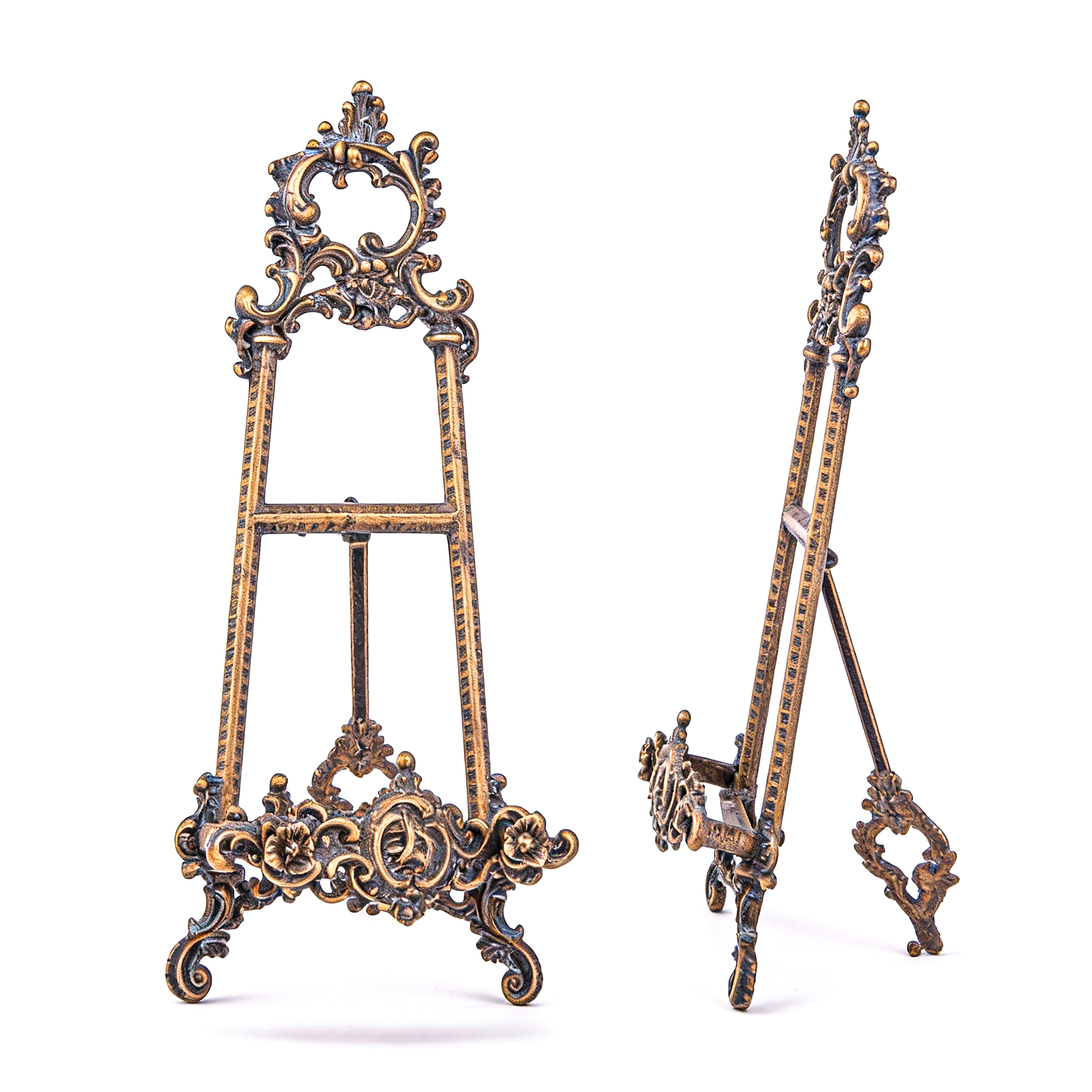 Vroubel. Antique Bronze Easel. Medium Size