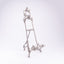 Vroubel. Antique Silver Easel. Large Size