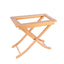 Robert m. Weiss Presents. Wooden Folding Tray Stand.