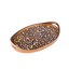Robert M. Weiss Presents. Oval Serving Tray with Leopard Design