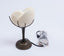 Standard Speciality. Nautilus Shell Art Glass Lamp. Medium Size