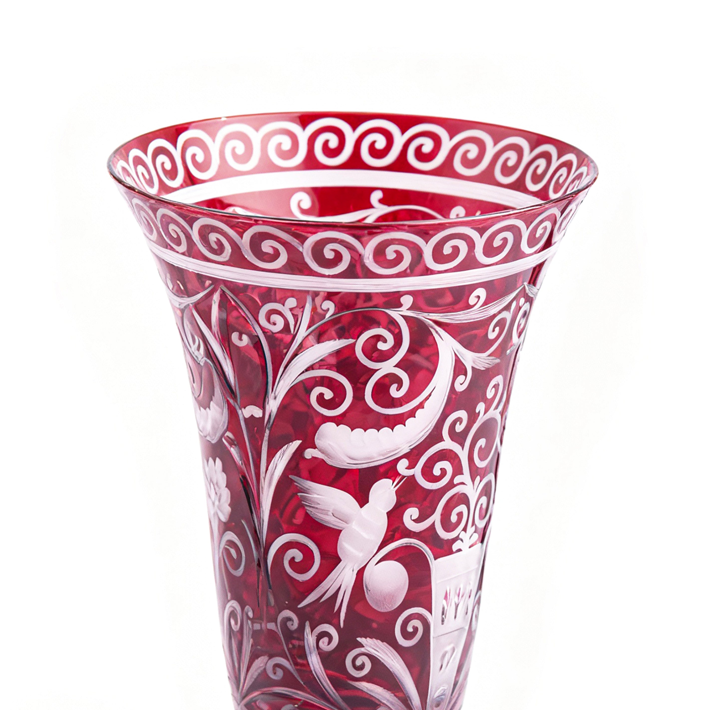 Artel. Baroko Crystal Stemless Goblet. Medium Size