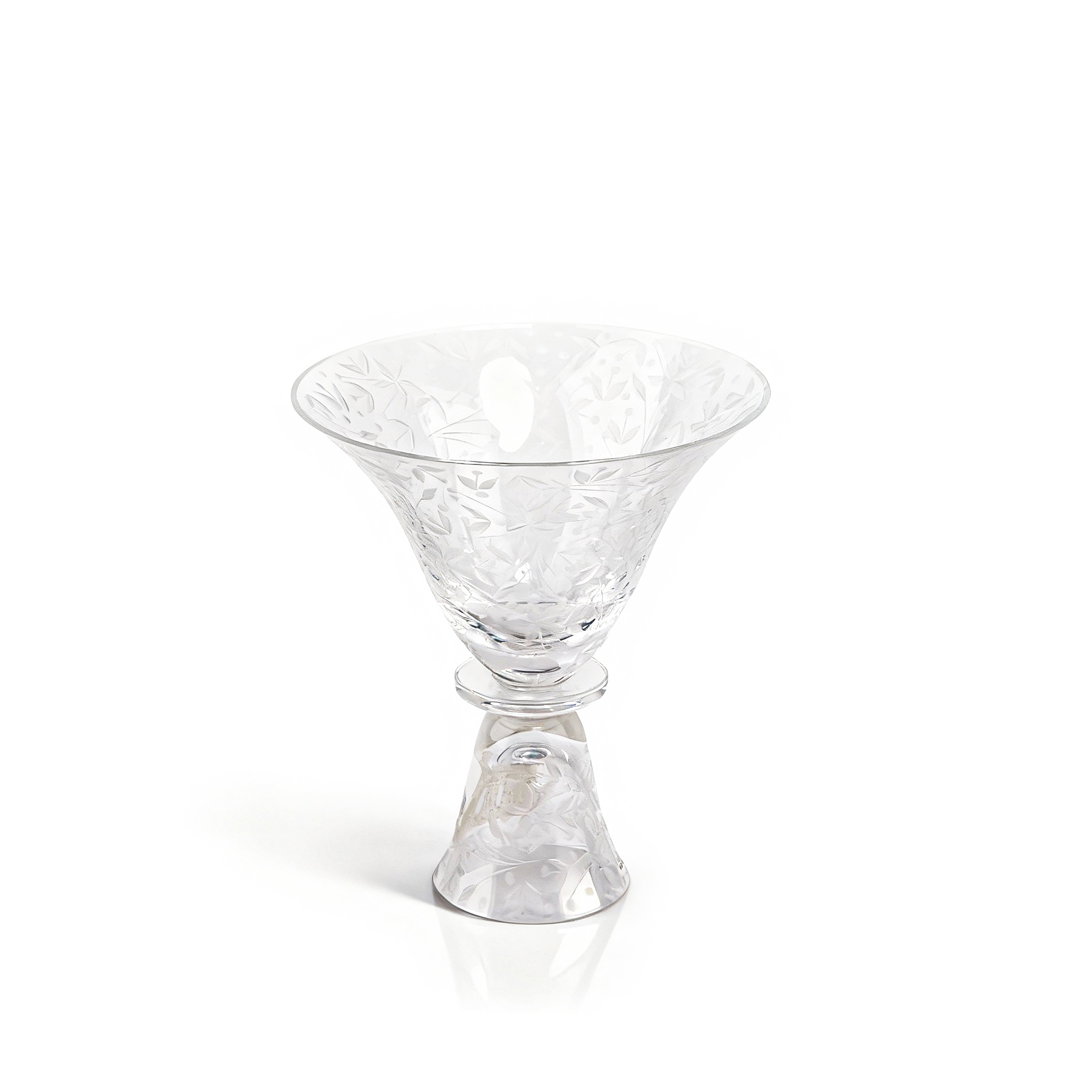 Artel. Crystal Stemmed Dessert Bowl