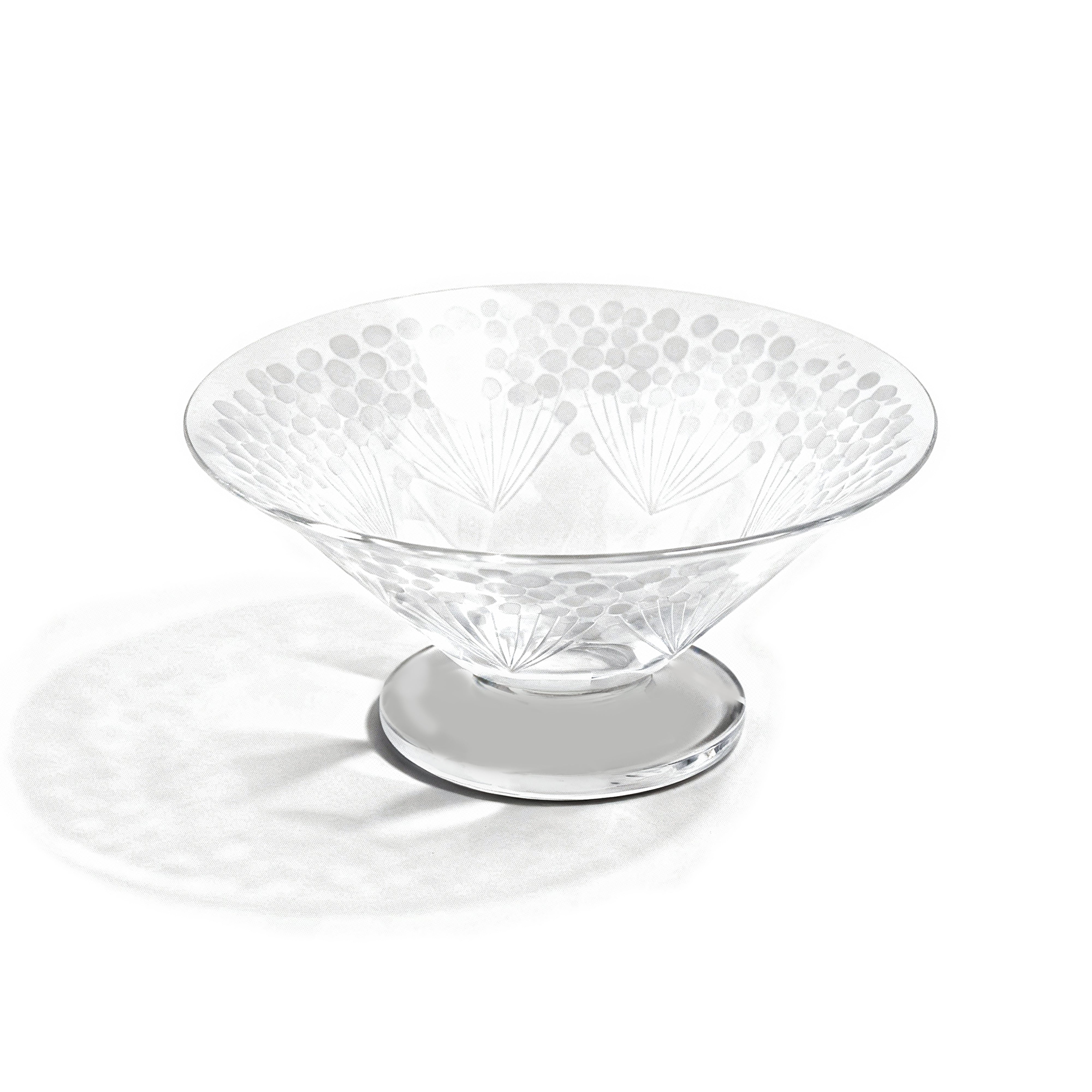 Artel. Crystal Dessert Bowl in Balloon Pattern